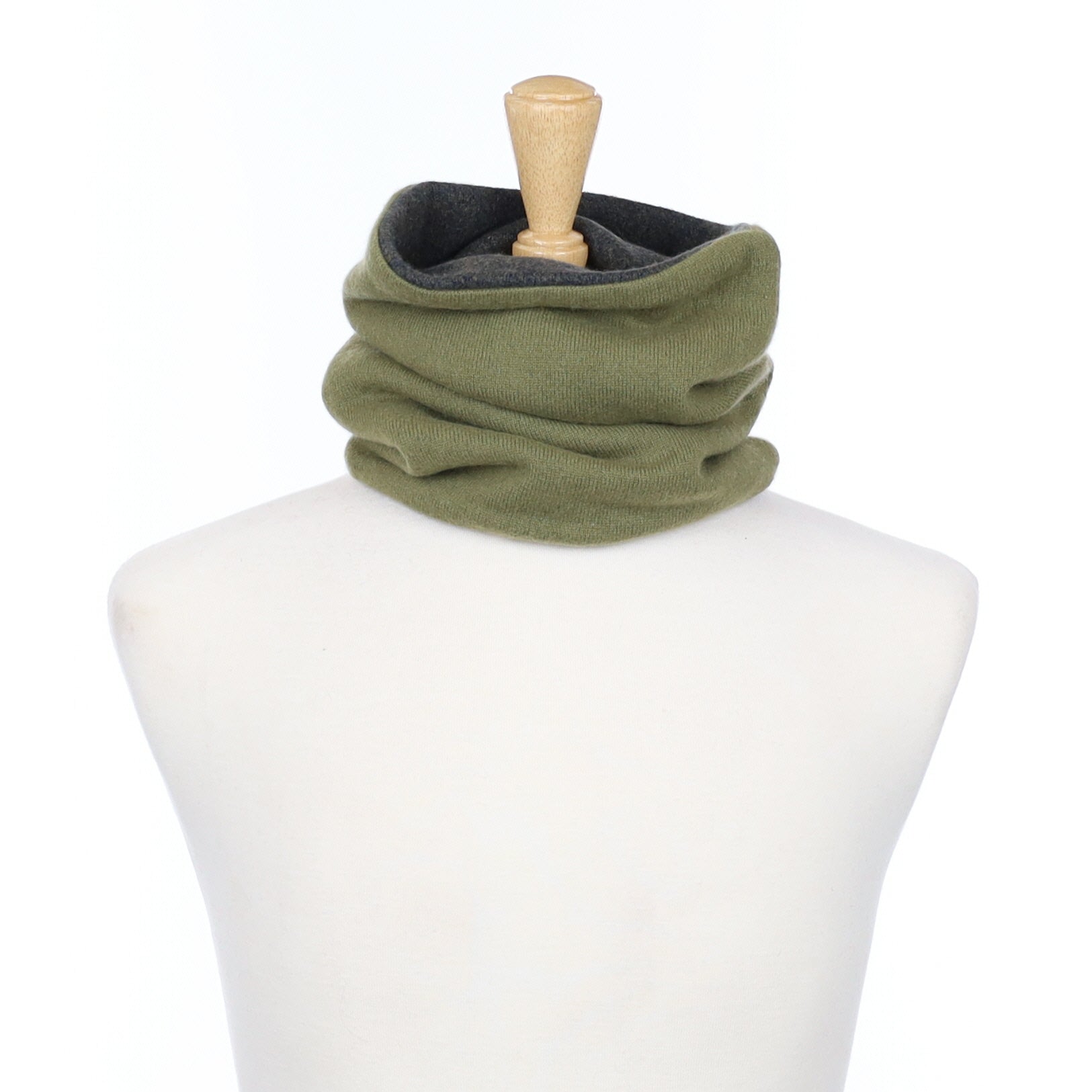 Army and Spruce Green Luxury Double Layered Snood