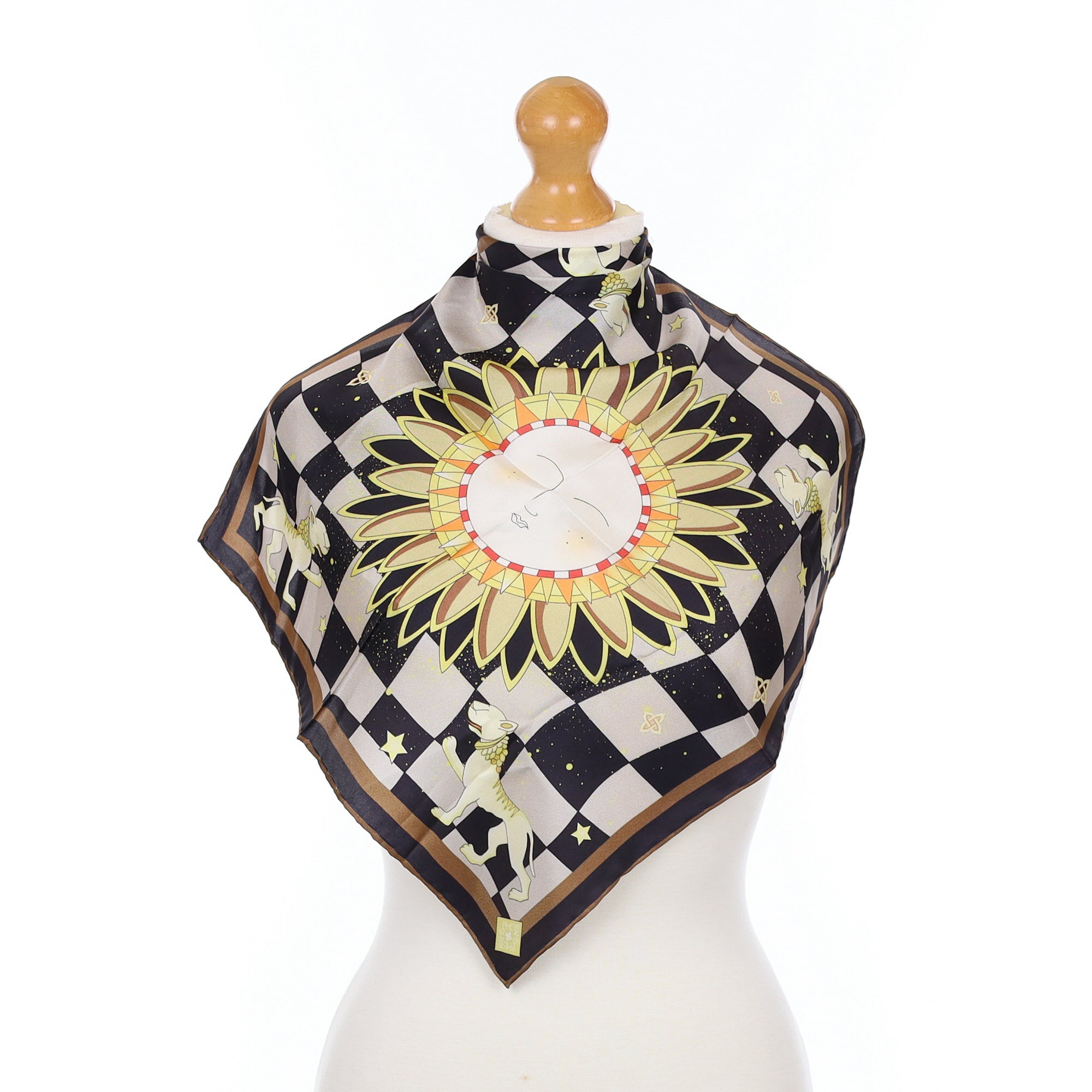 Sleepy Sun Silk Scarf