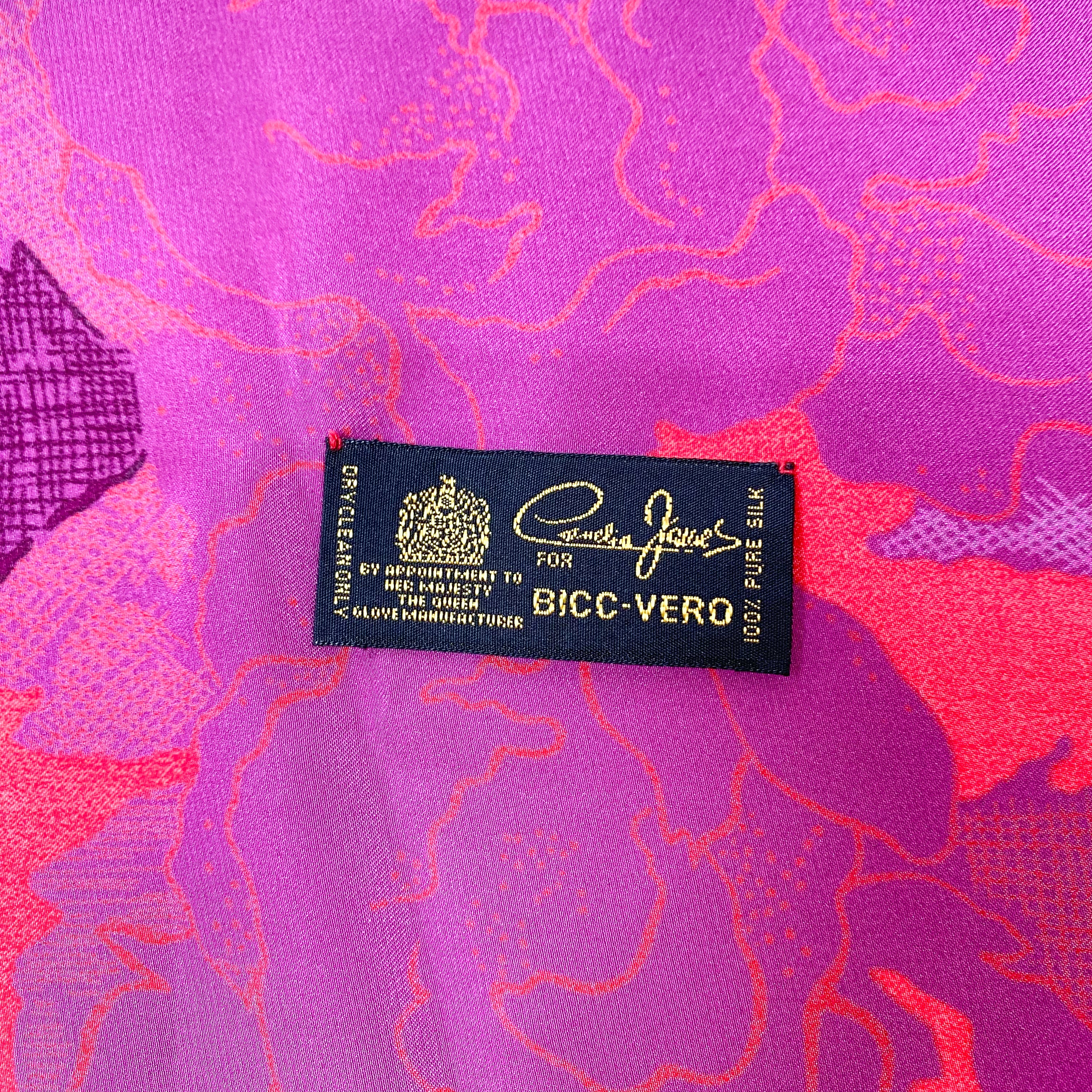 Immaculate Cornelia James Abstract Silk Scarf