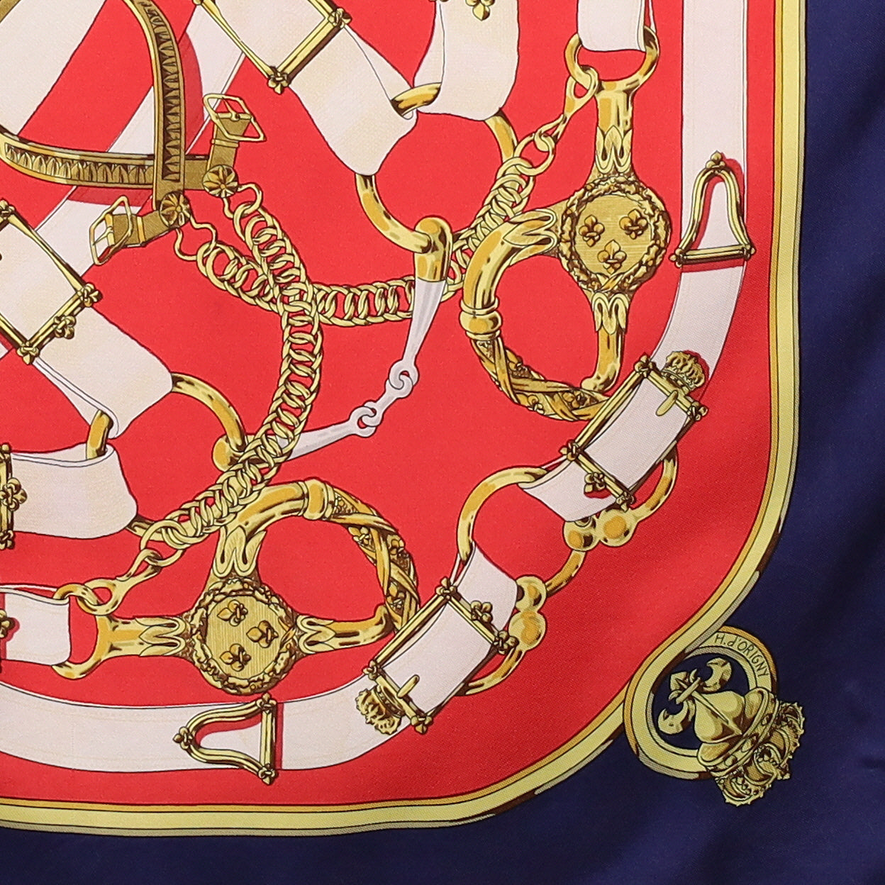 Hermès Cavalcadour Silk Scarf