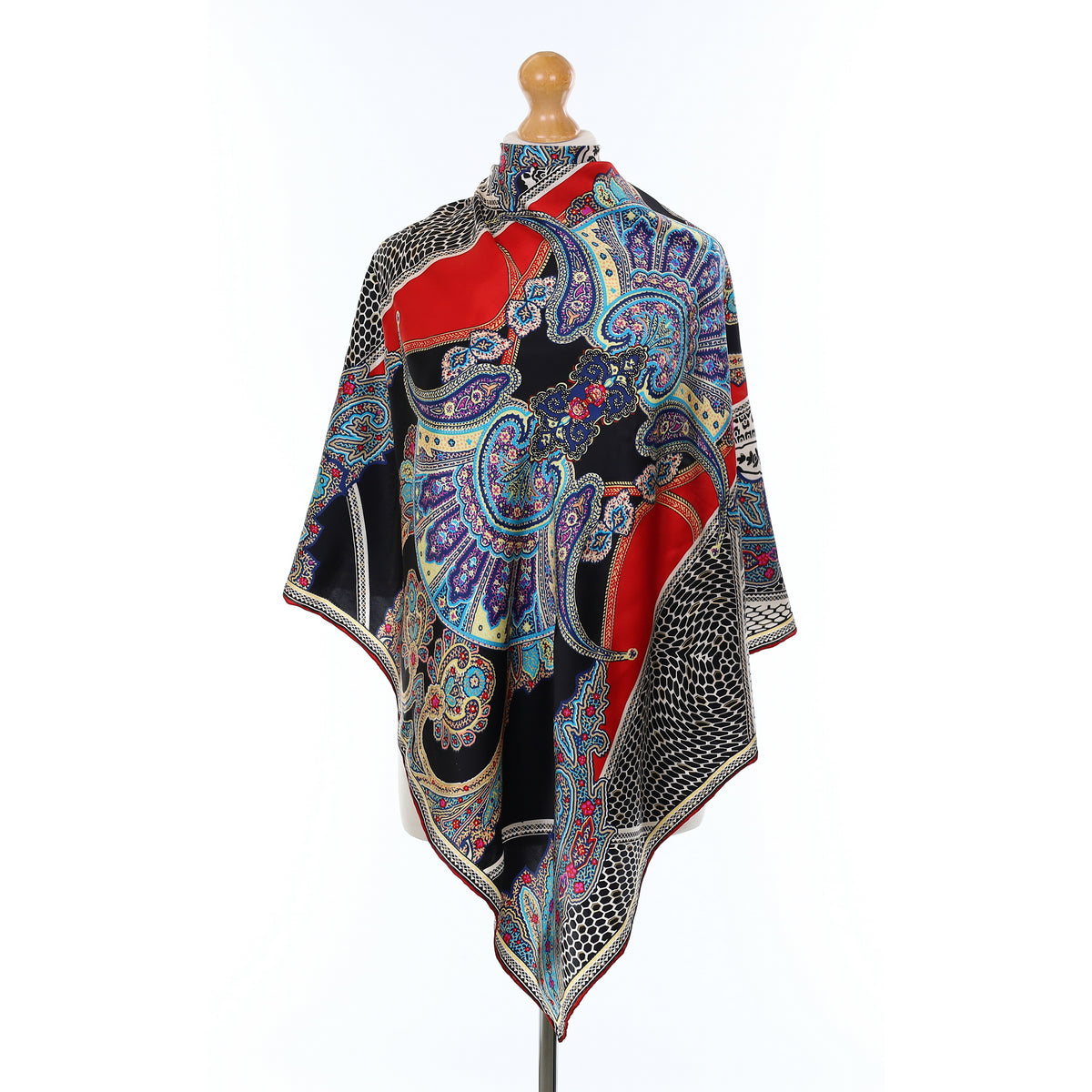 Paisley Silk Scarf