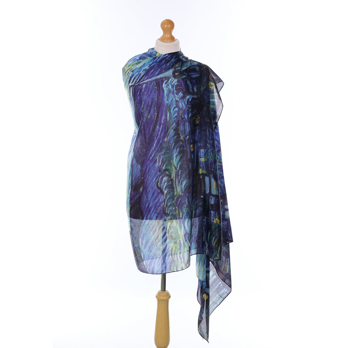Brand New Starry Night Silk Scarf