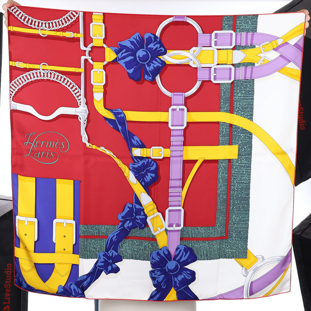 Hermès Grand Manège Silk Scarf Rare