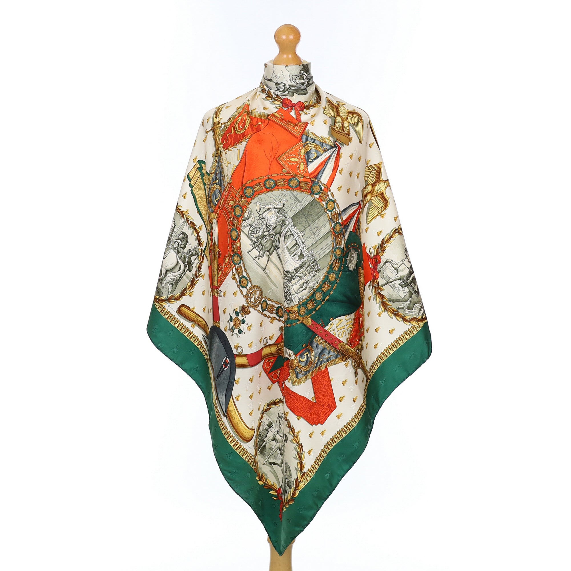 Hermès Napoléon Silk Scarf