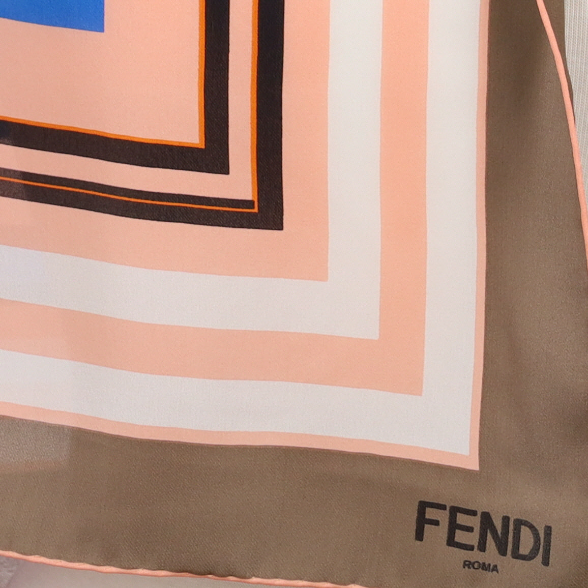 Brand New Boxed Fendi Designer Silk Scarf