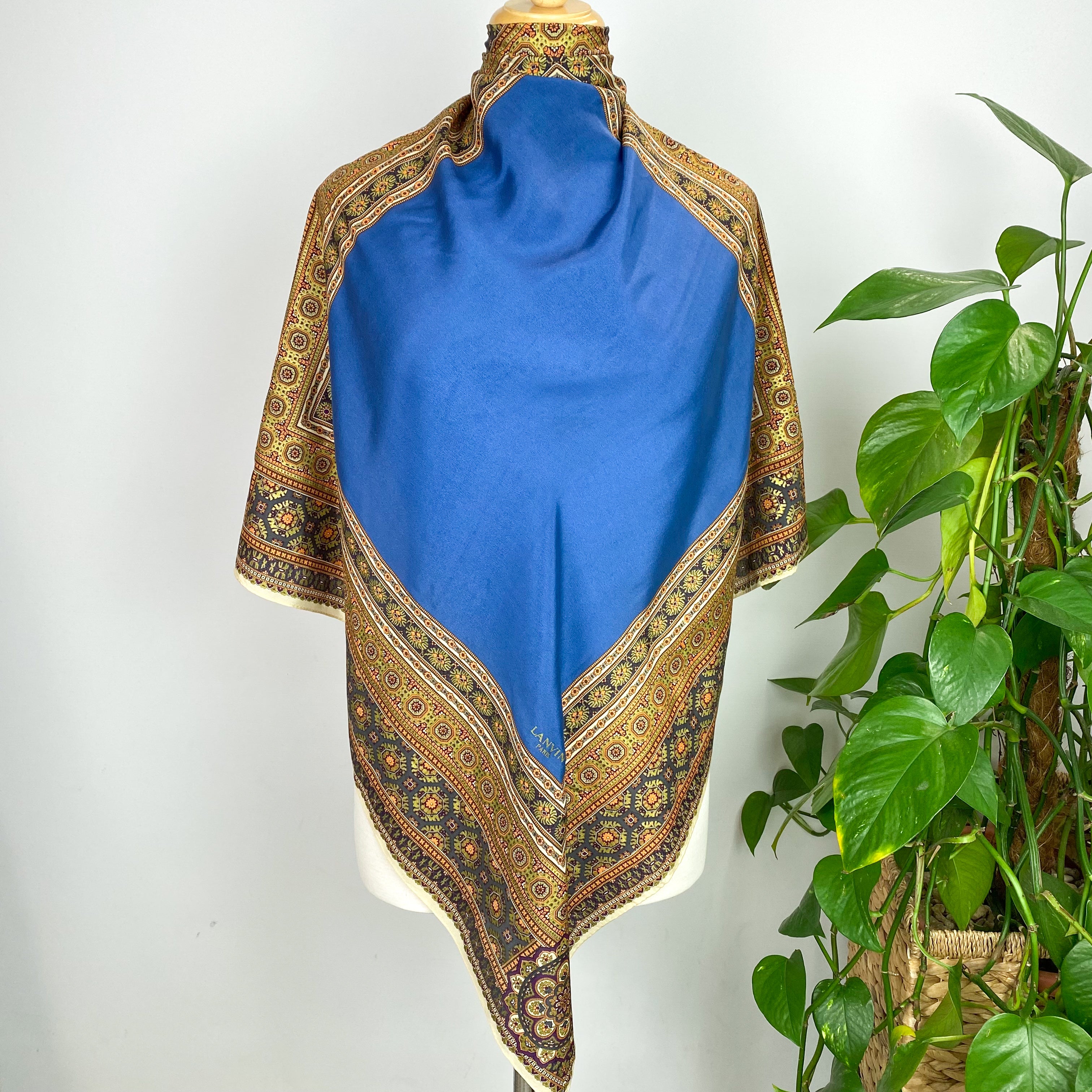 Lanvin Designer Silk Scarf