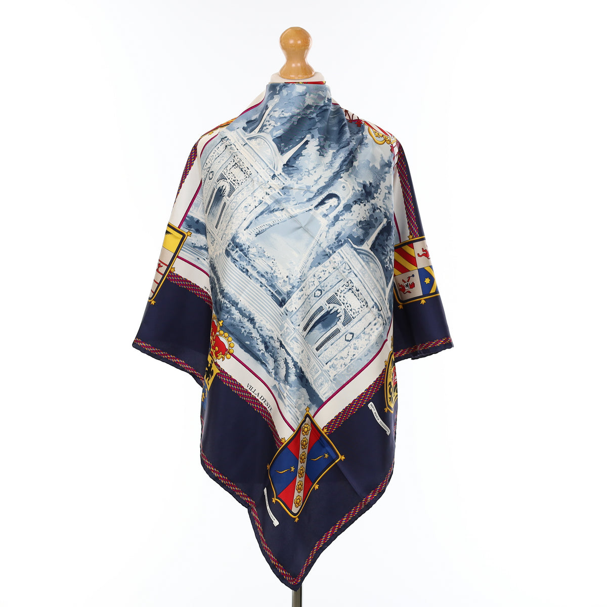 Villa D’Este Scene Silk Scarf