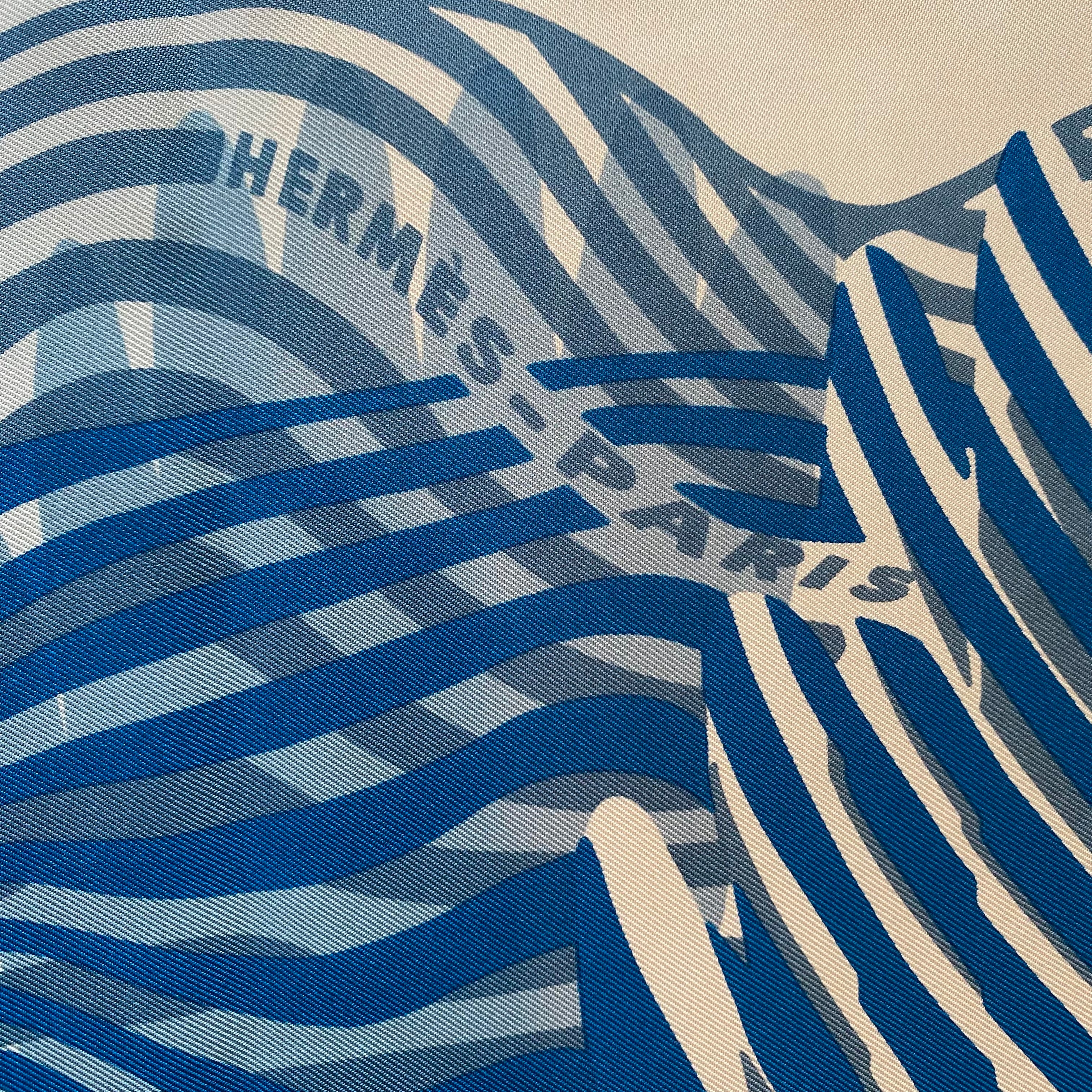 Hermès Onde de Chic Silk Scarf Quite Rare