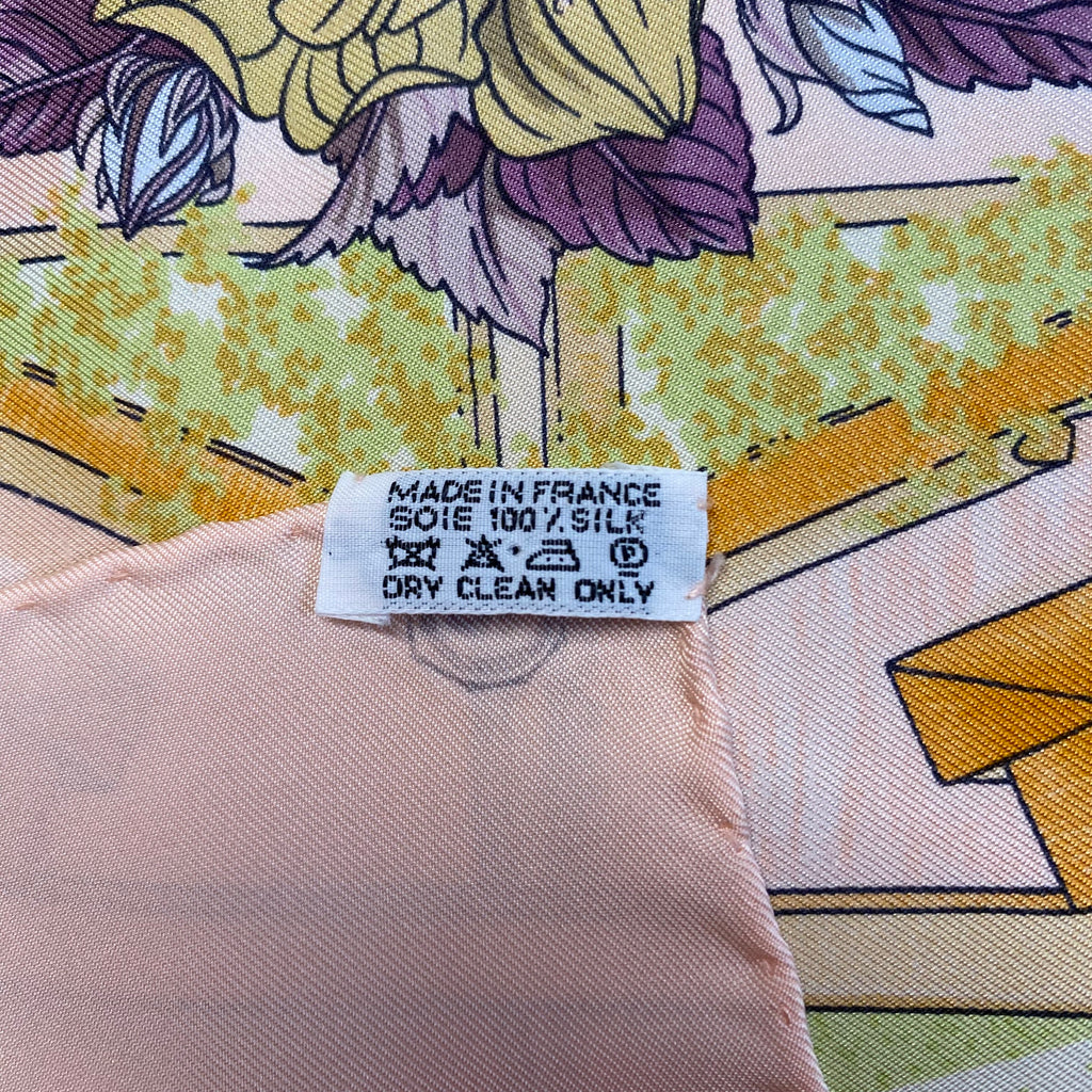 Pristine Boxed Hermès Au Pays de Cocagne Silk Scarf