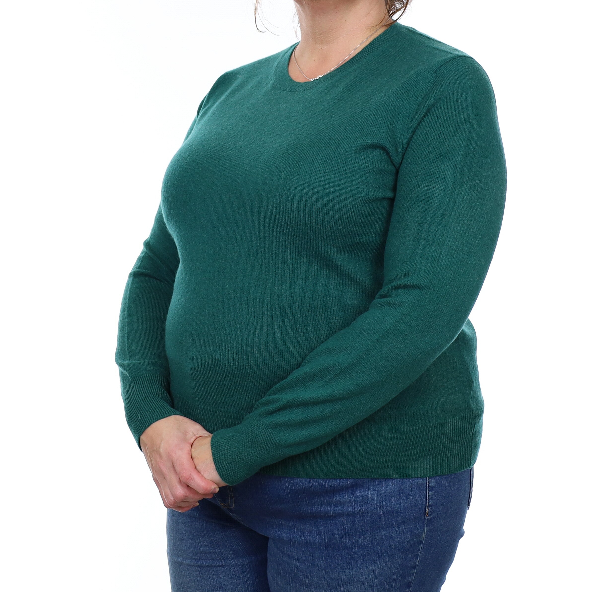 Racing Green Cashmere Crew Neck Jumper Extra Large