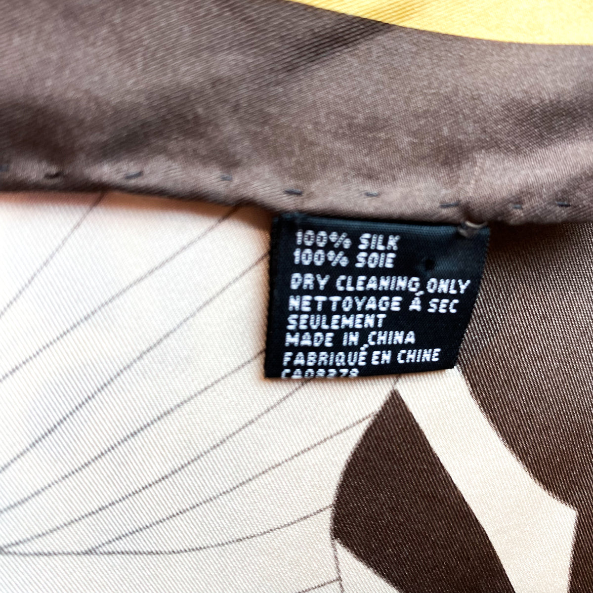 1970s Inspired Di Firenze Silk Scarf