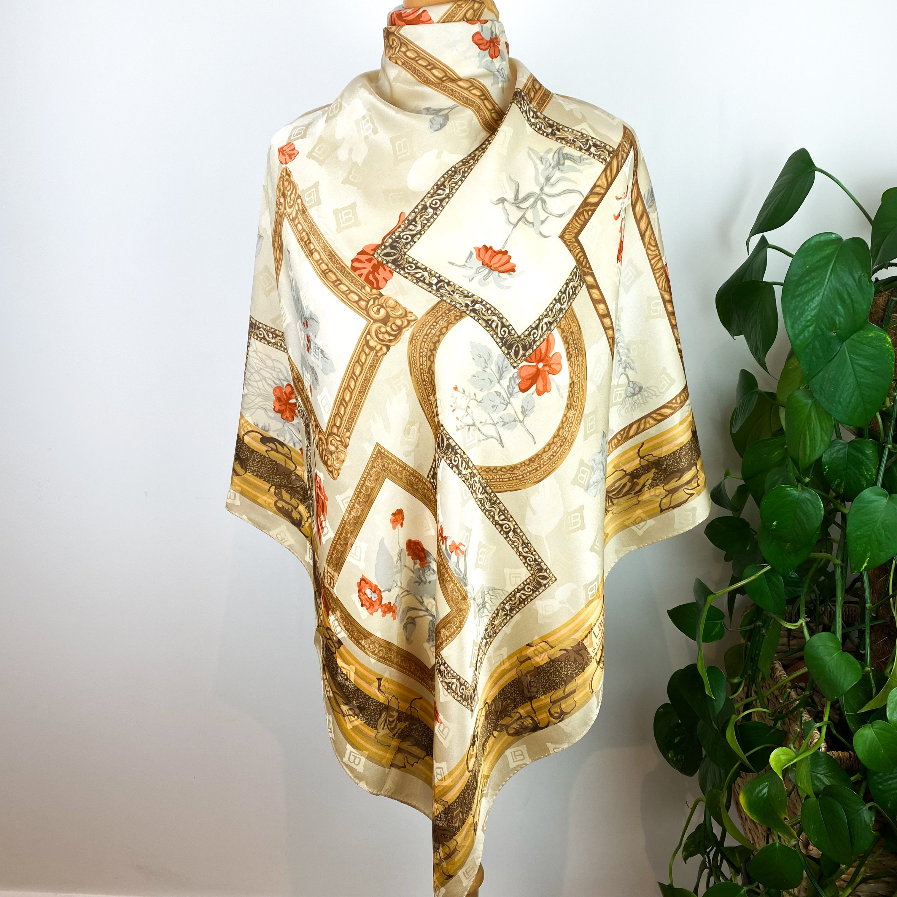 Laura Biagiotti Italian Silk Scarf