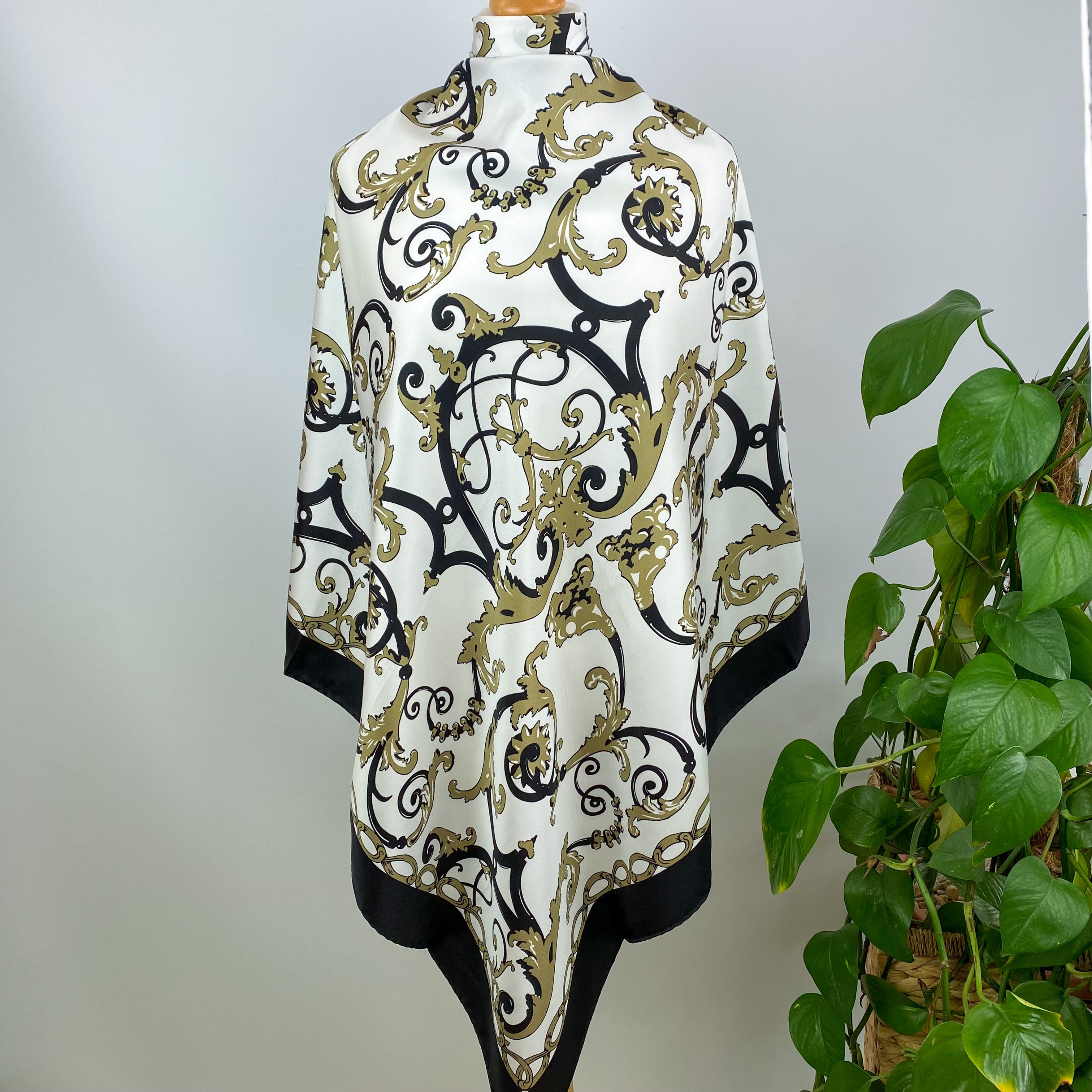 Boxed Halcyon Days Silk Scarf