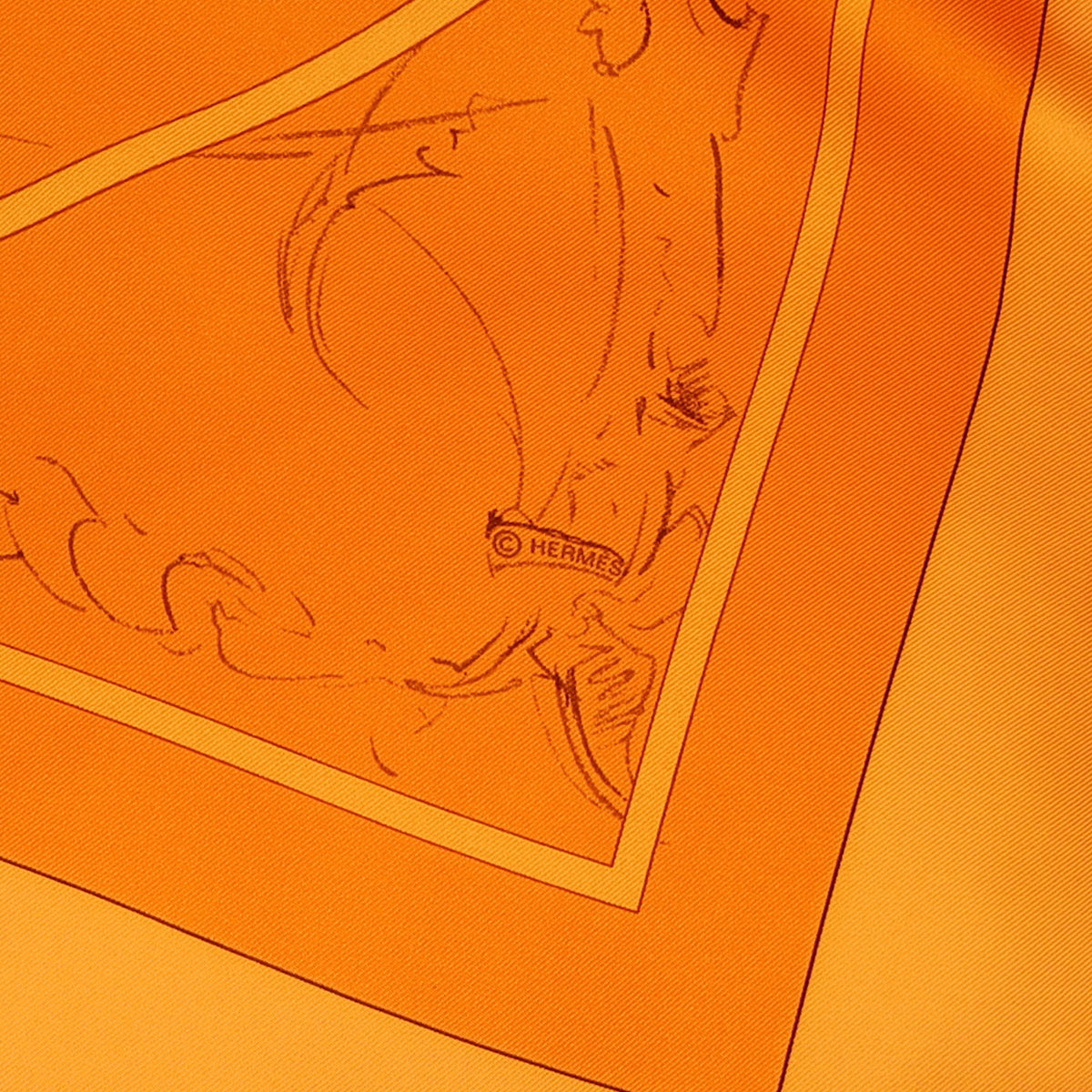 Pristine Hermès Ballet Équestre Silk Scarf Quite Rare