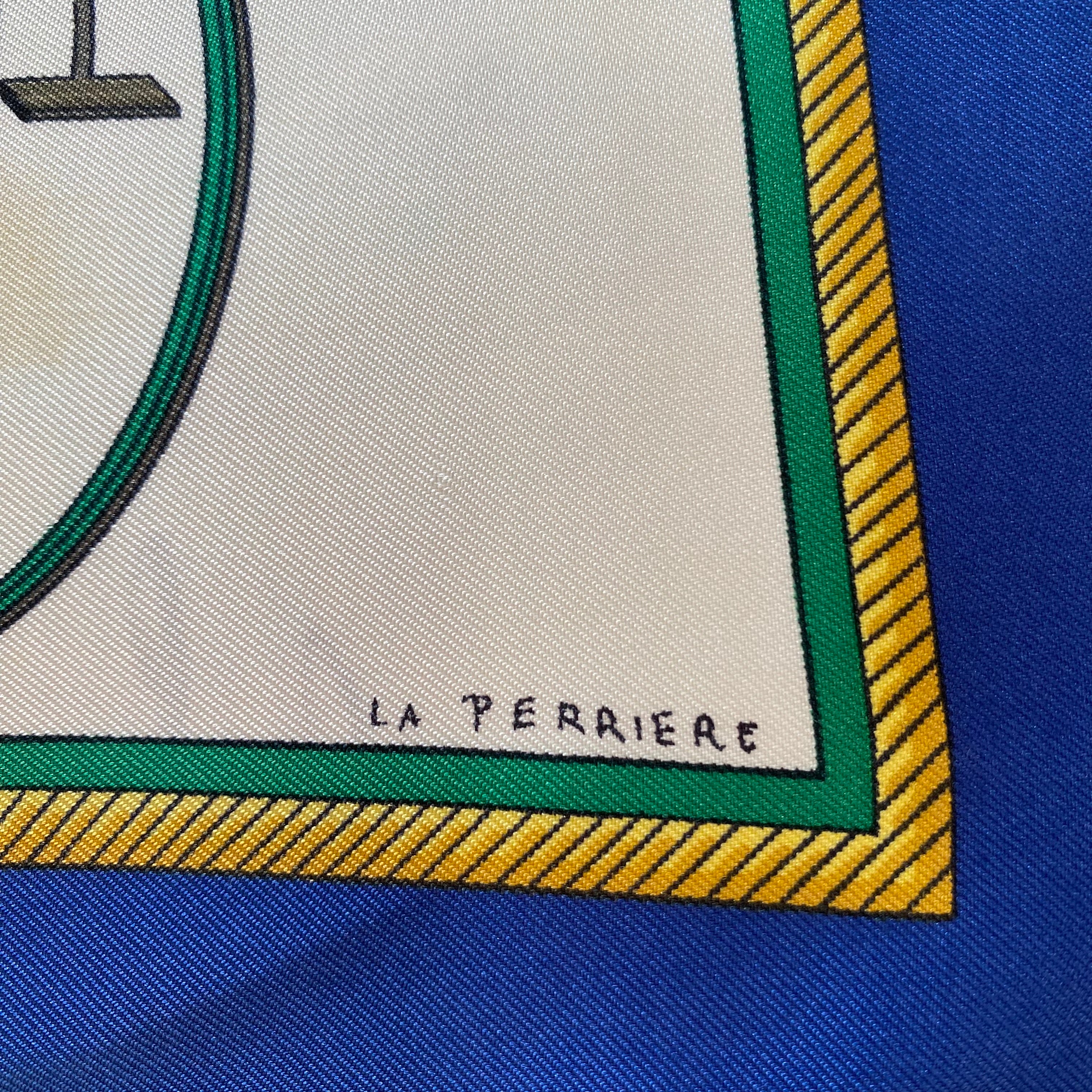 Hermès Les Voitures a Transformation Silk Scarf