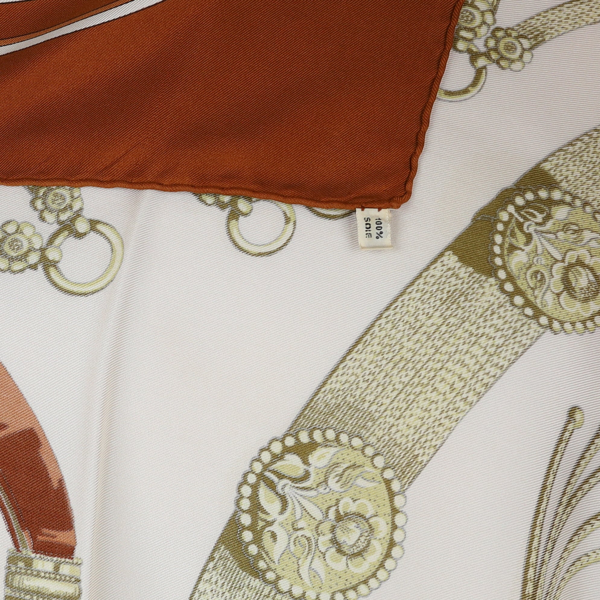 Hermès Gaucho par Hermès Silk Scarf