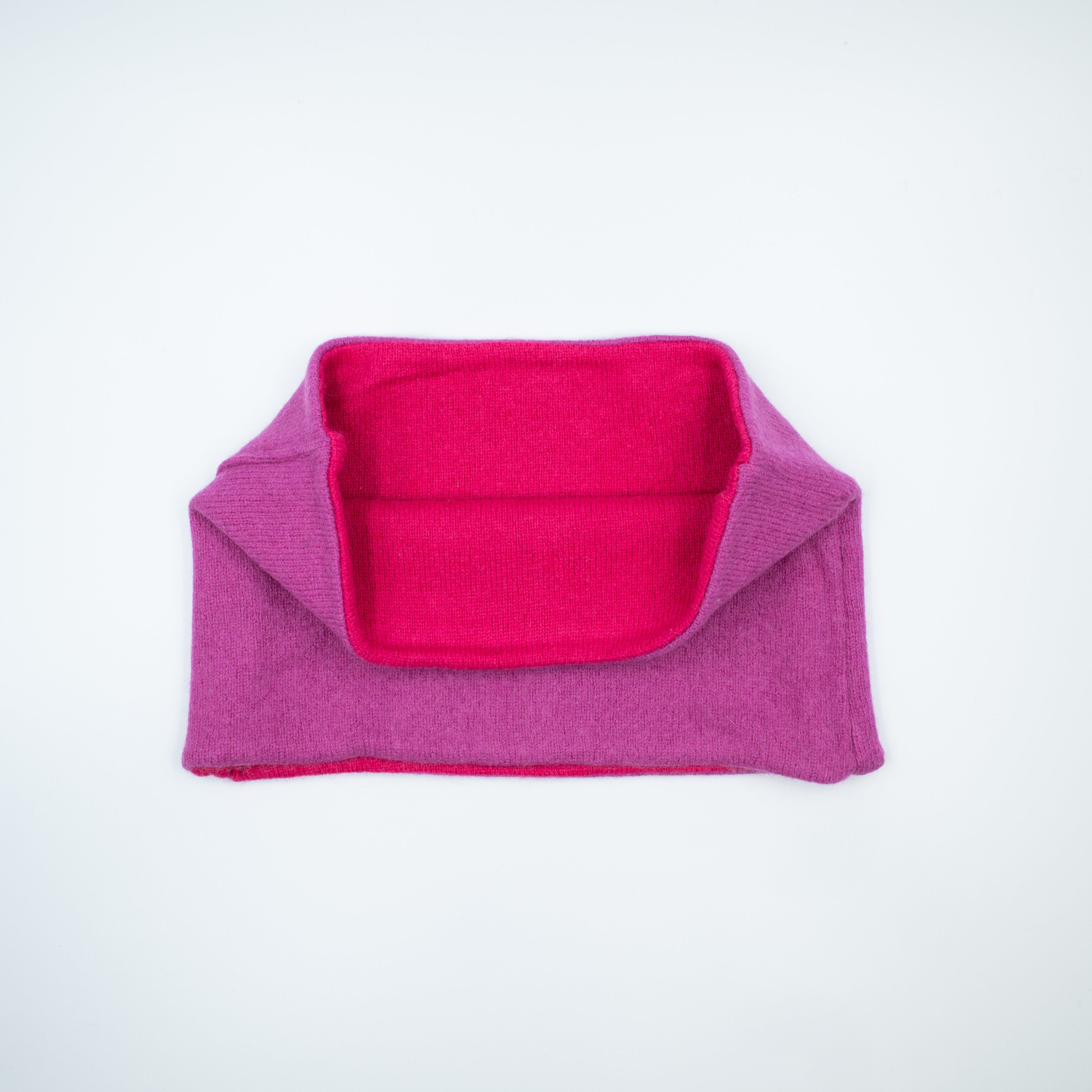 Two Tone Pink Neck Warmer