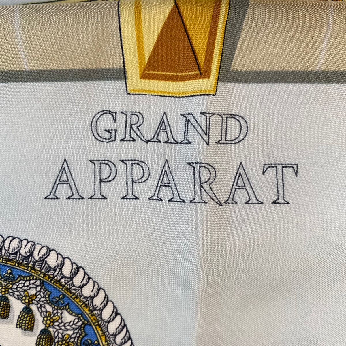 Hermès Grand Apparat Vintage Silk Scarf