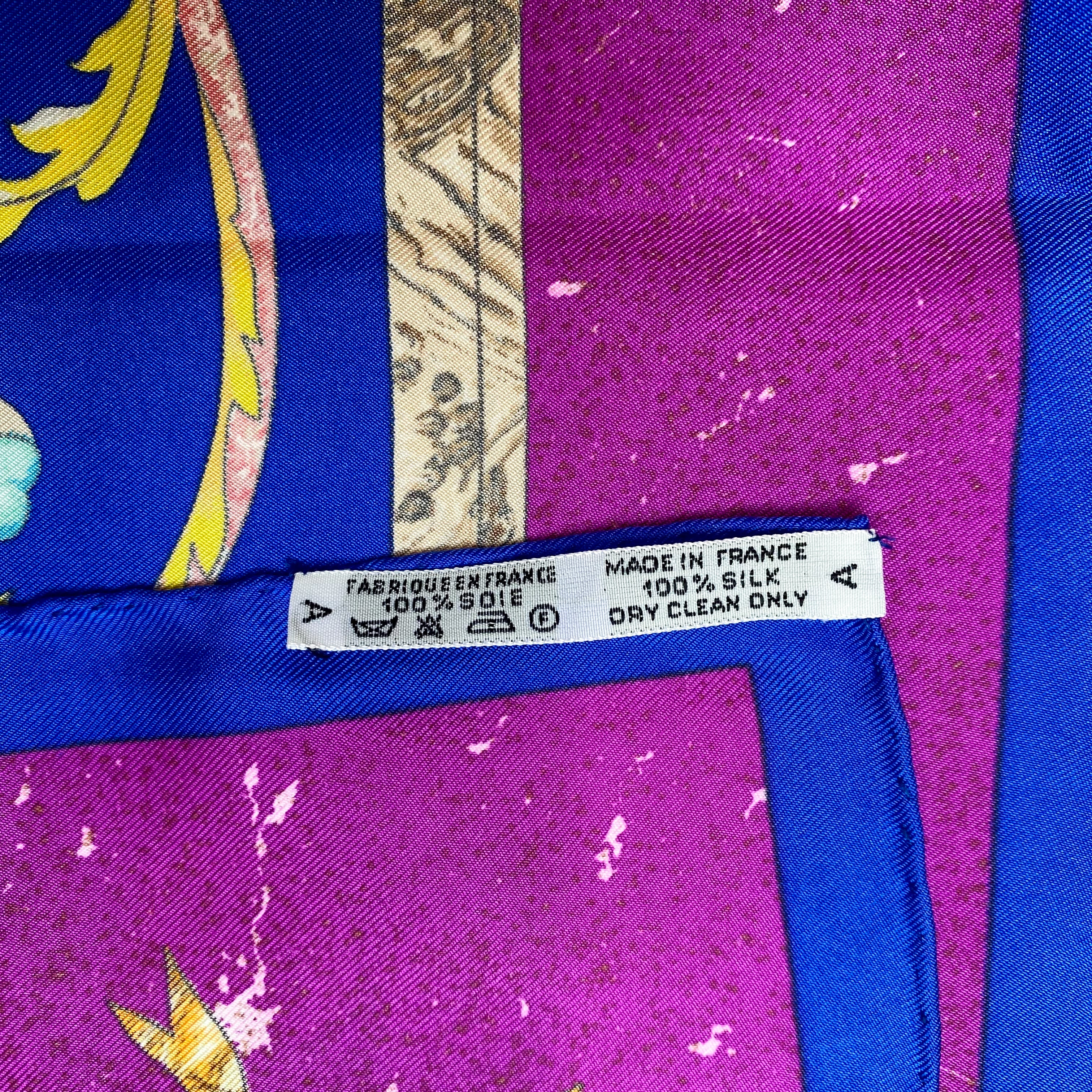 Boxed Hermès Pierres d’Orient Et d’Occident Silk Scarf