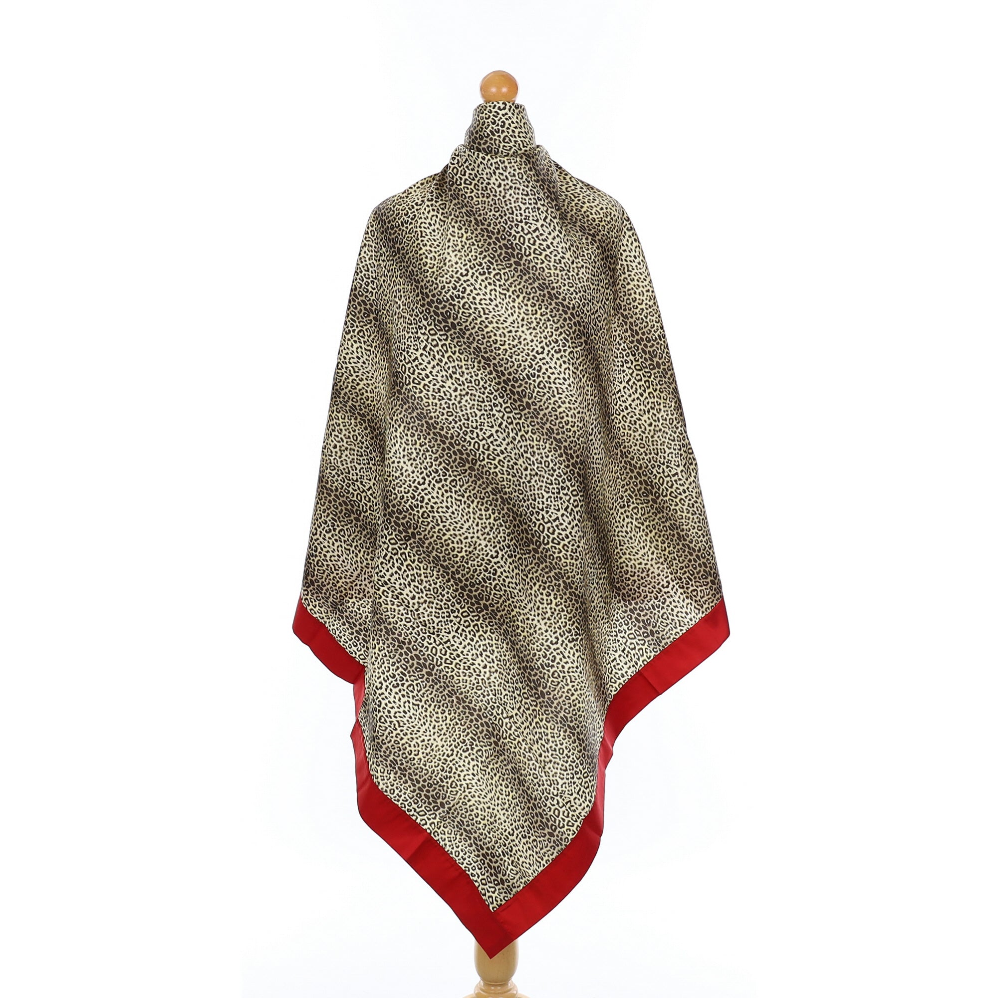 Jim Thompson Leopard Print Silk Scarf