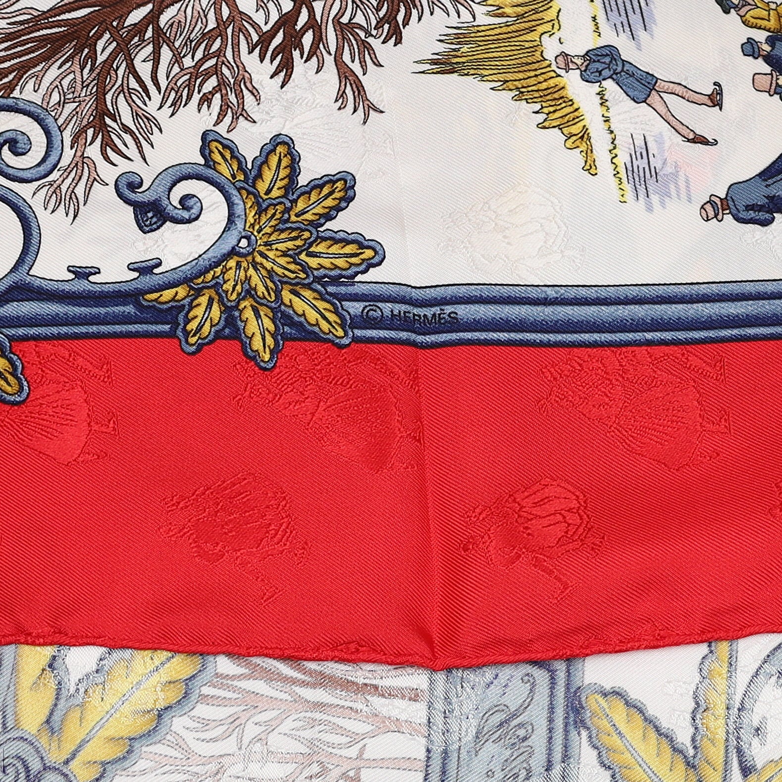 Brand New Boxed Hermès Joies D’hiver Silk Scarf Rare
