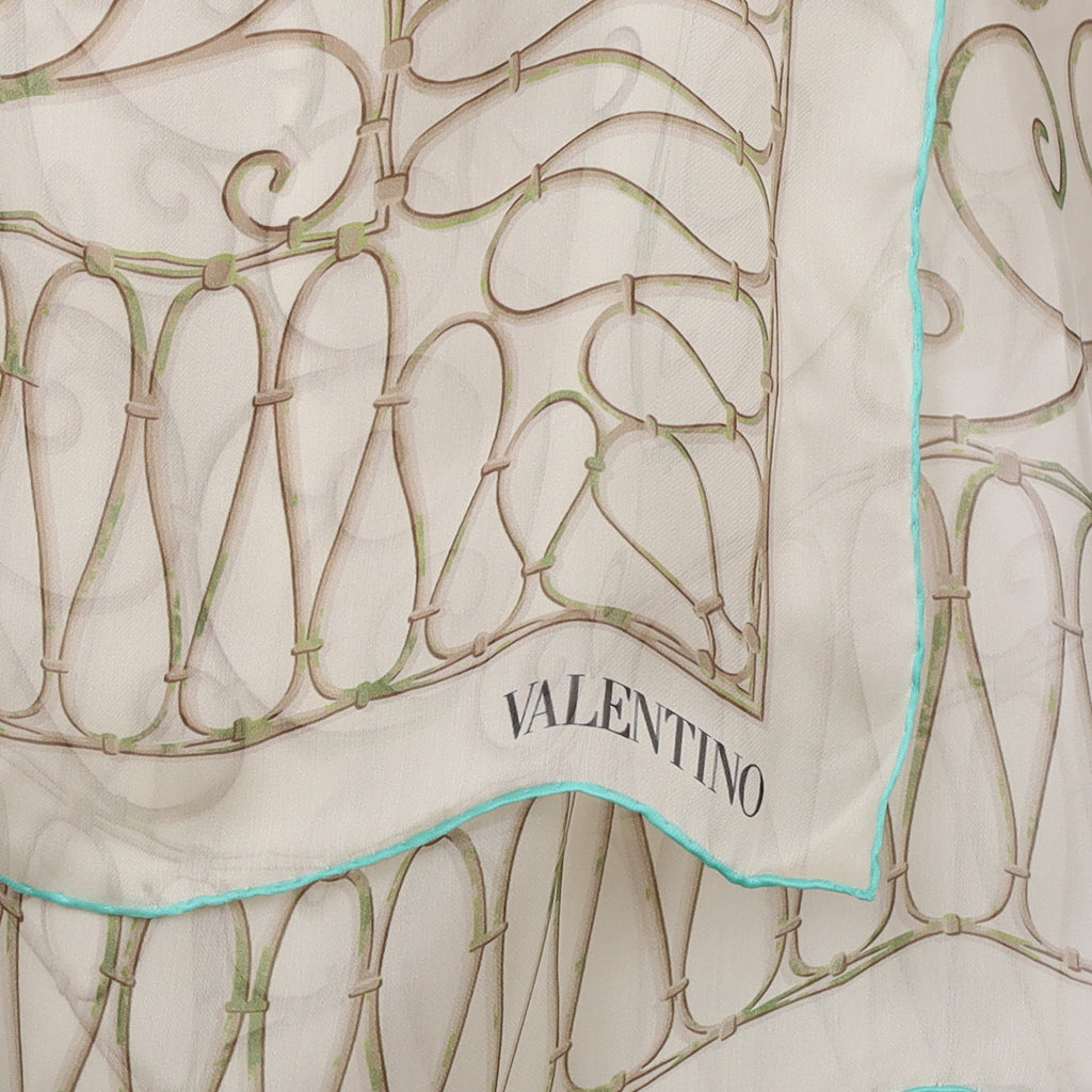 Brand New Boxed Valentino Silk Scarf