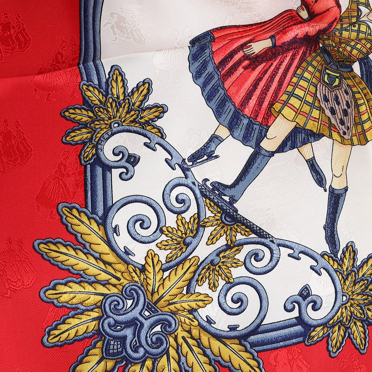 Brand New Boxed Hermès Joies D’hiver Silk Scarf Rare