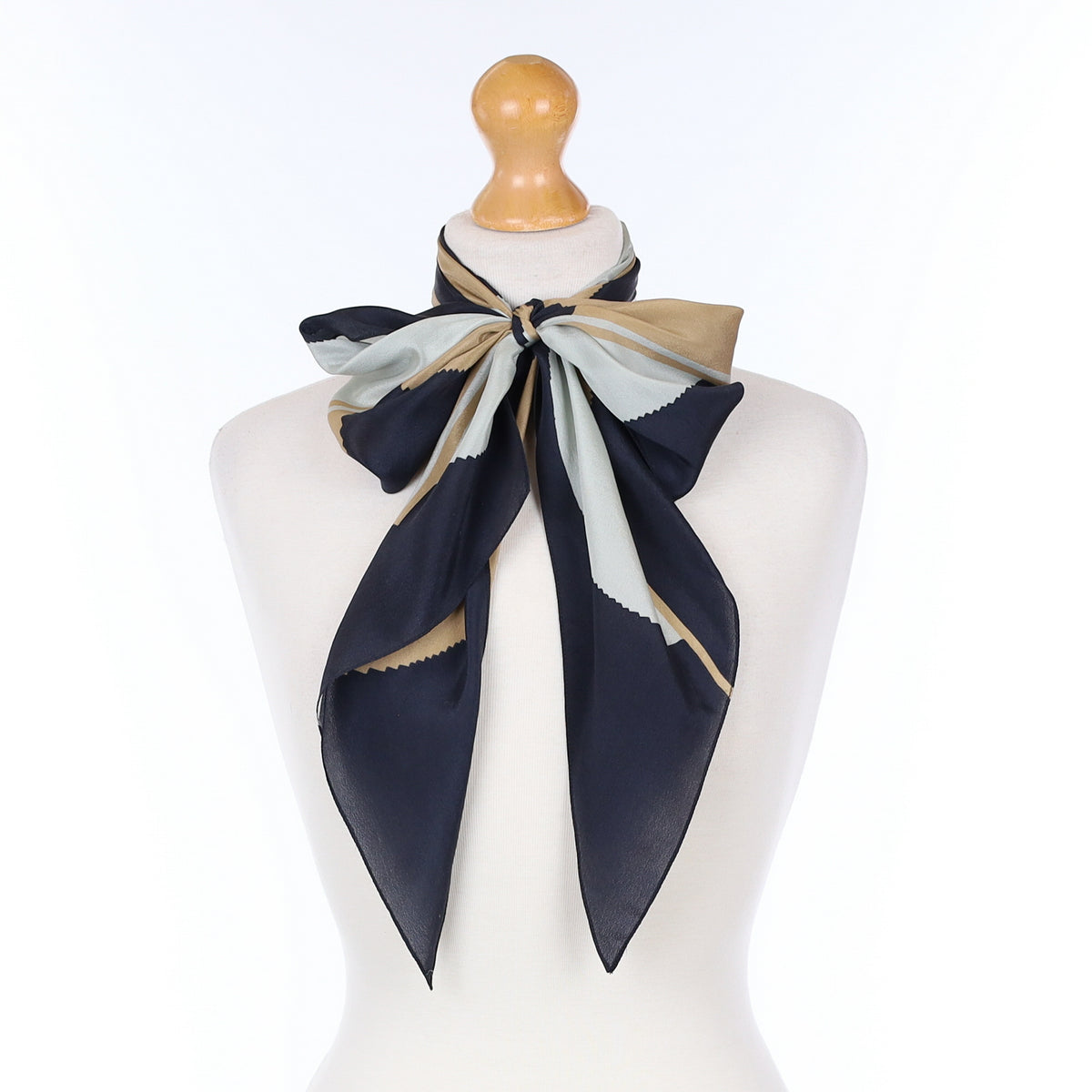 1970’s Liberty Pussy Bow Vintage Silk Scarf
