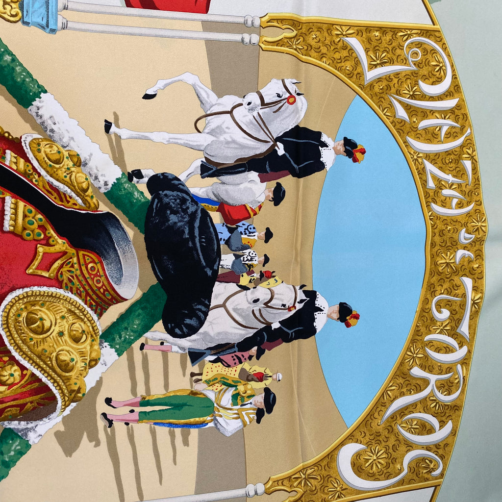 Hermès Plaza de Toros Silk Scarf