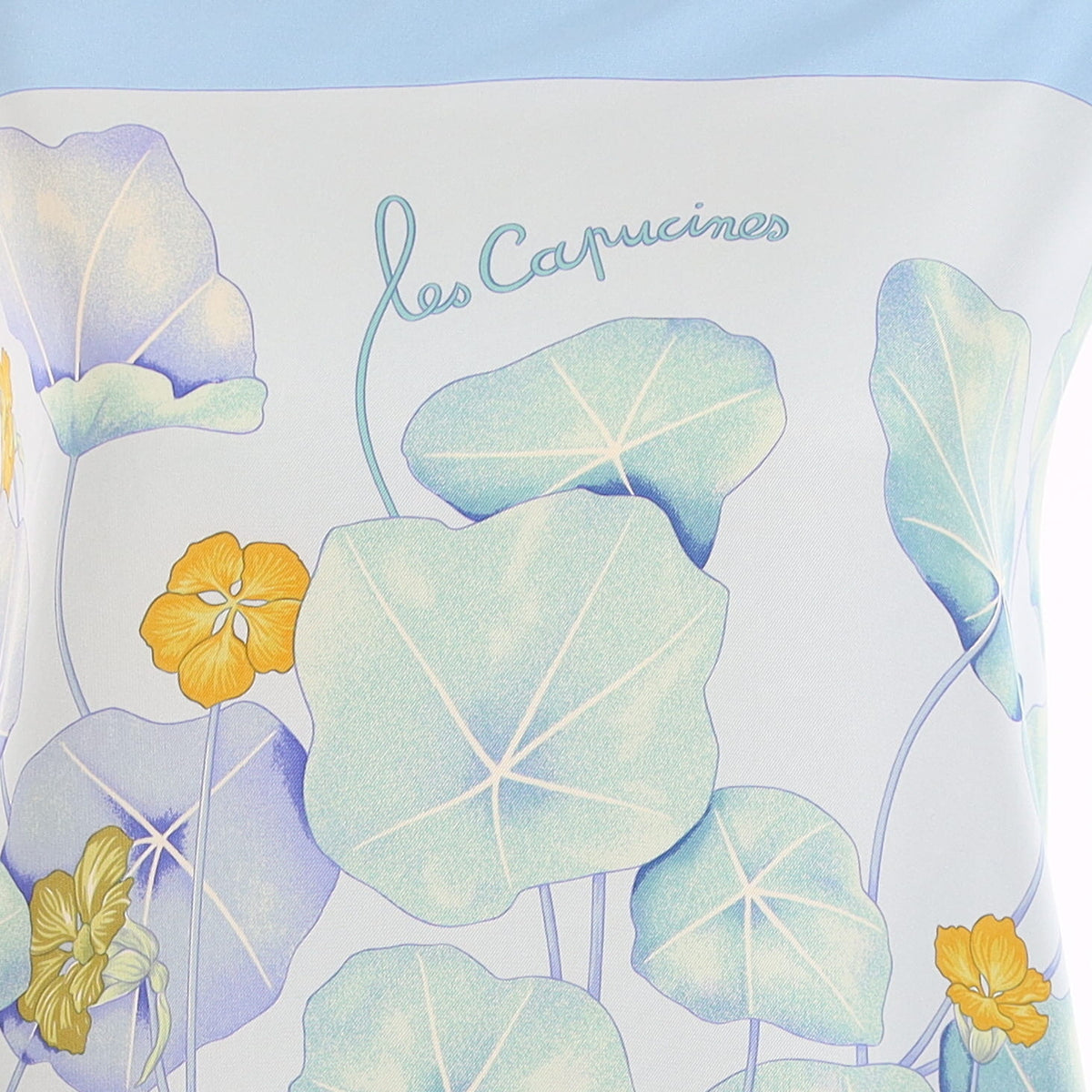 Hermès Les Capucines Silk Scarf