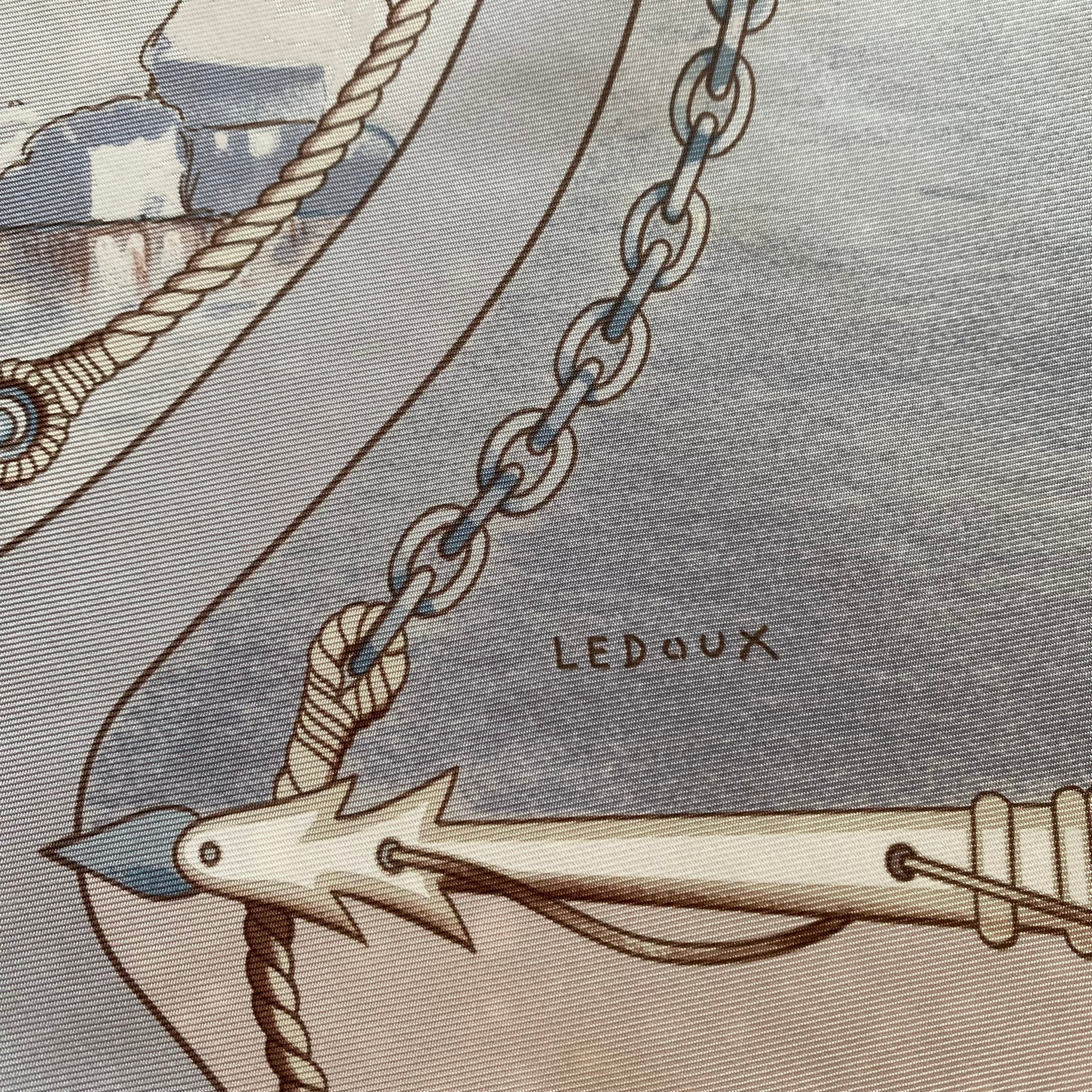 Hermès Grønland Silk Scarf