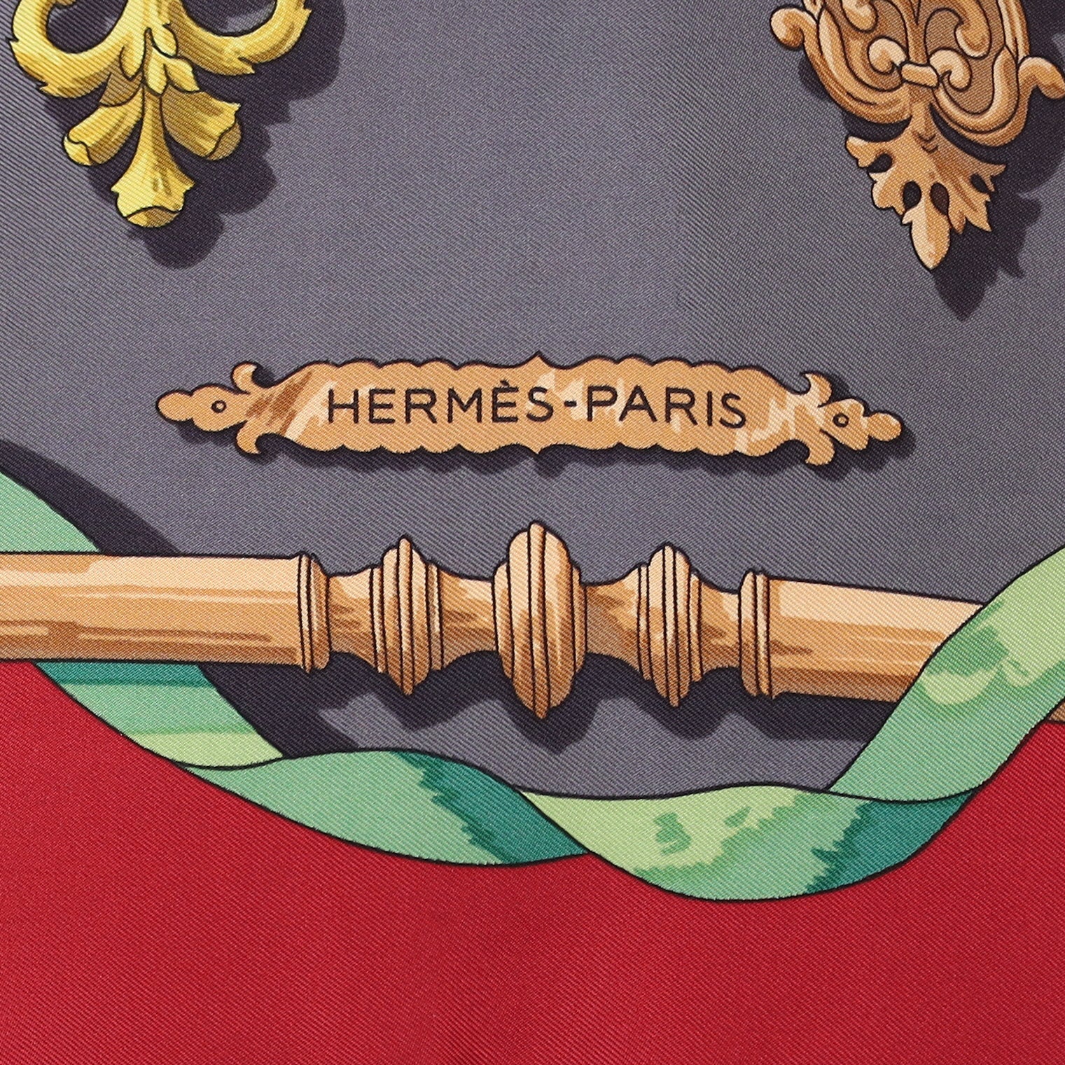 Hermès Ferronnerie Silk Scarf