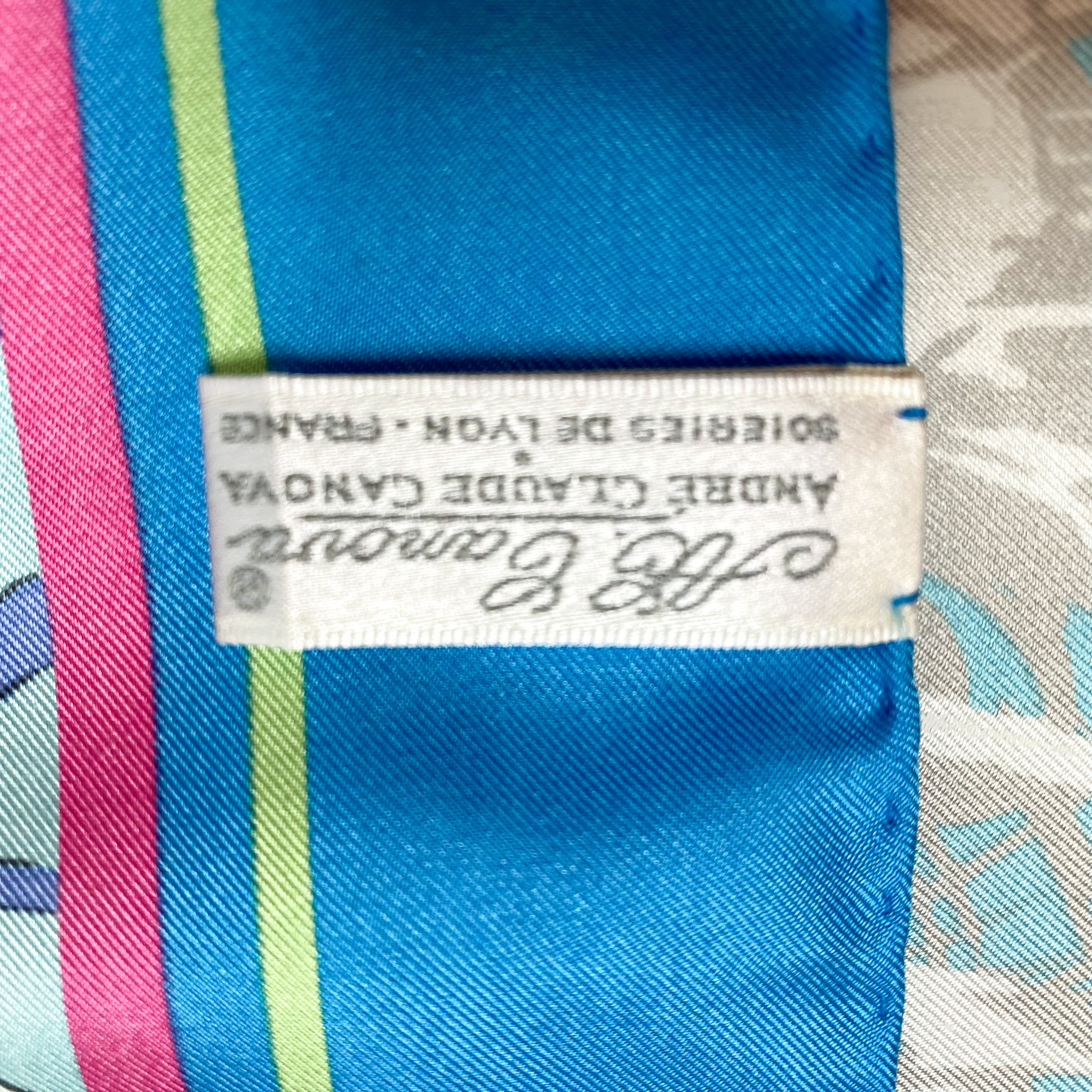 Brand New Boxed Fabergé Designer Silk Scarf