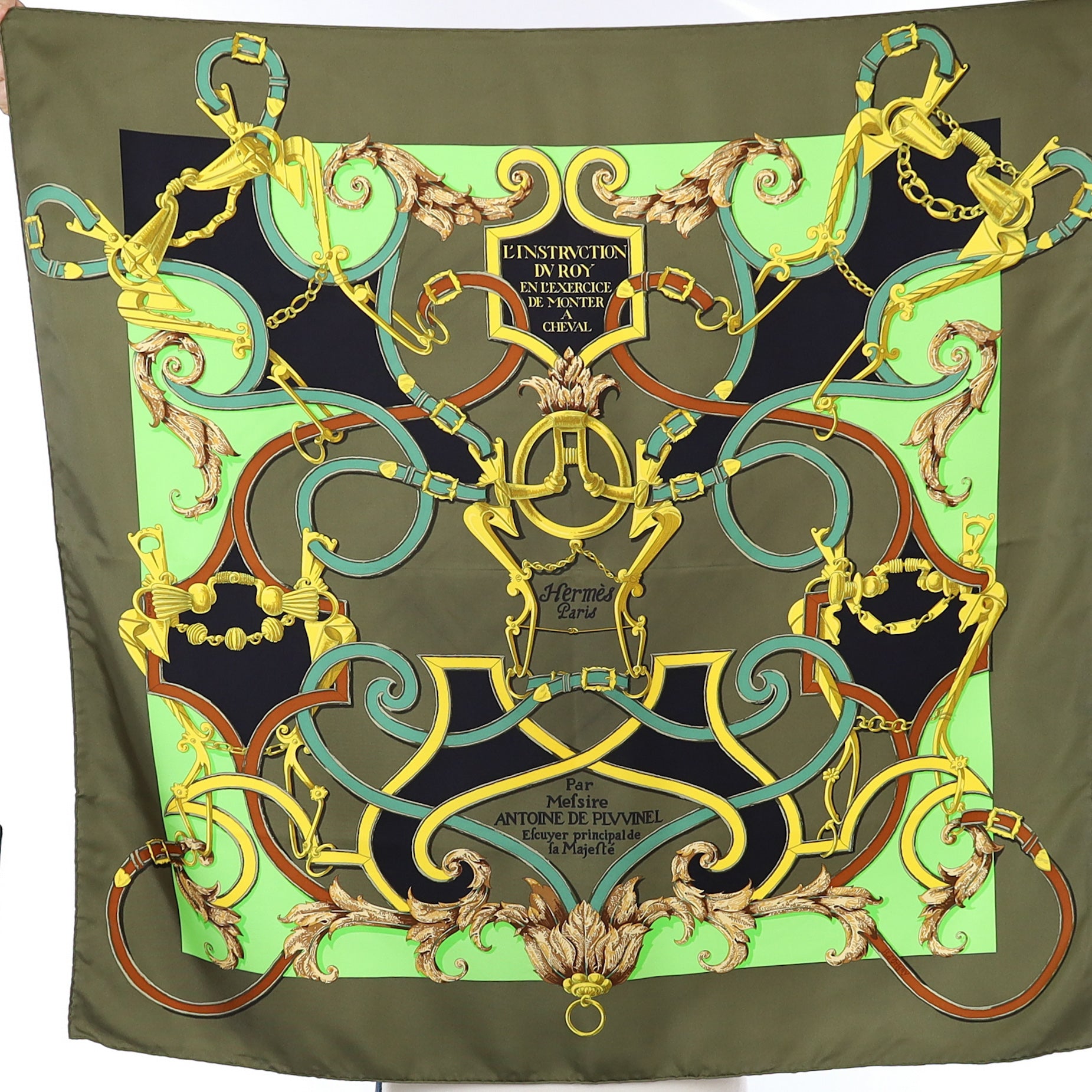Hermès L’instruction du Roy Silk Scarf