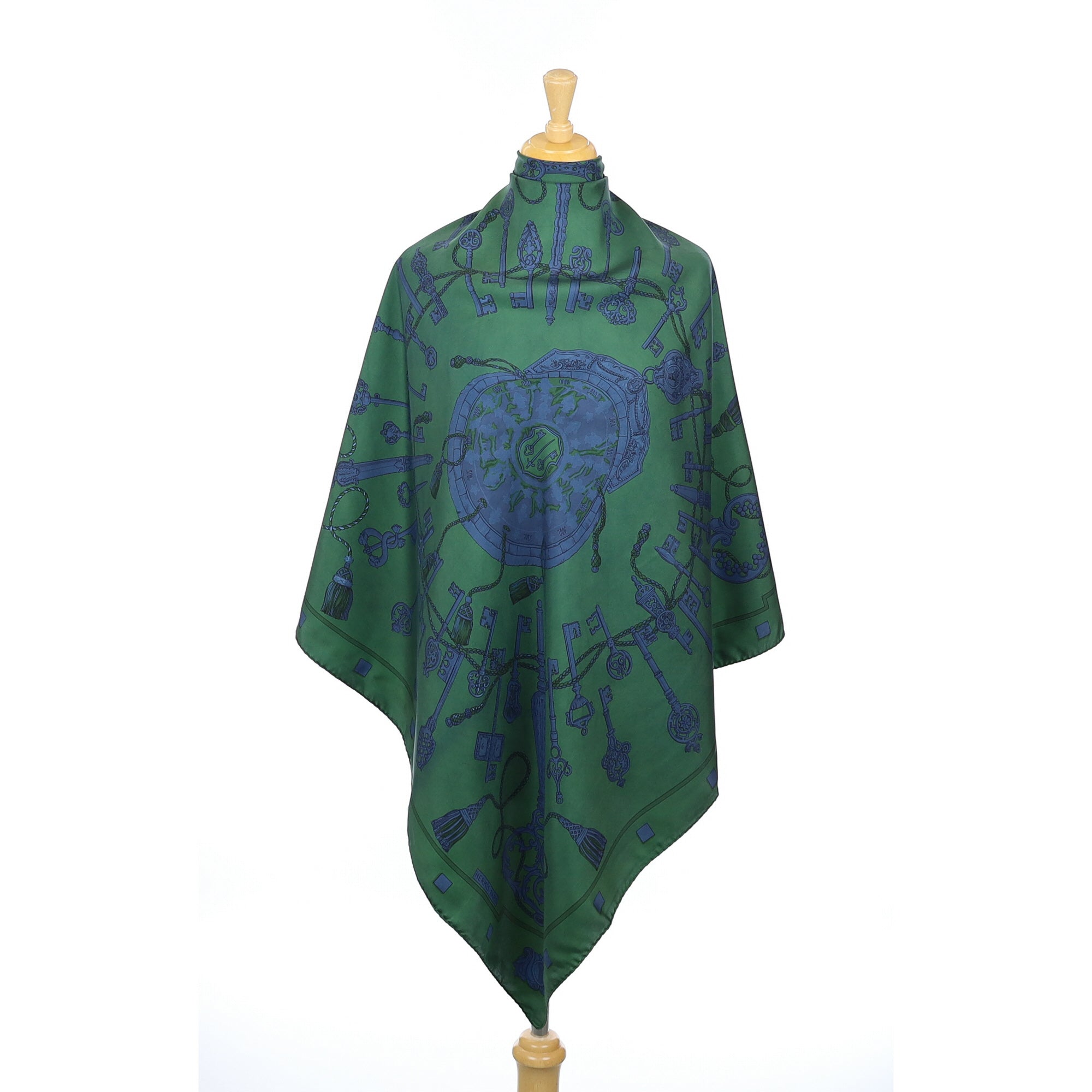 Hermès Les Clefs Silk Scarf