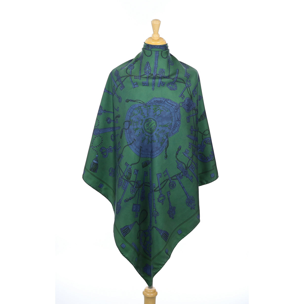 Hermès Les Clefs Silk Scarf
