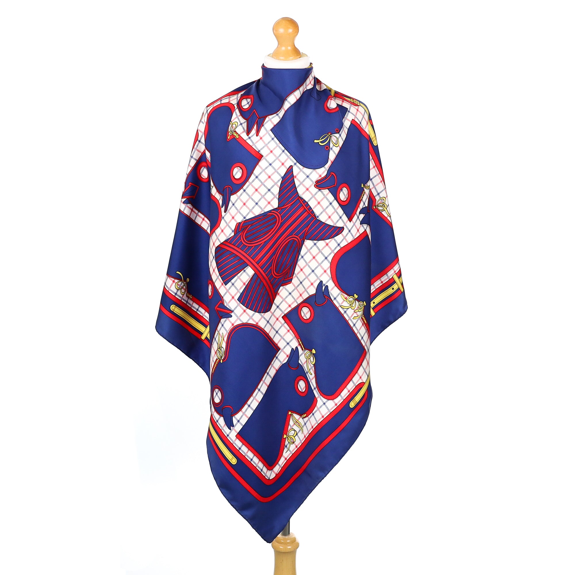 Hermès Camails Silk Scarf Quite Rare