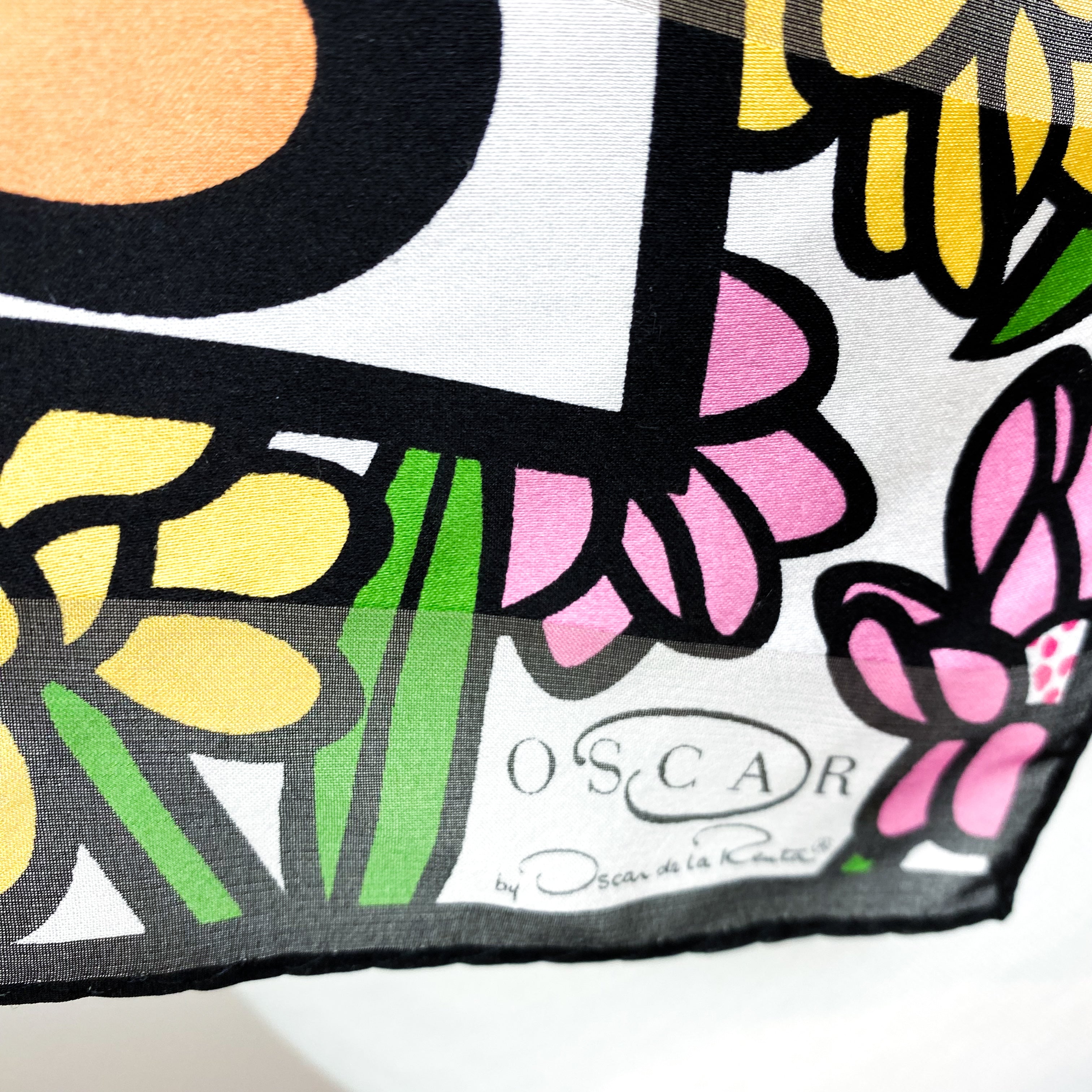 Oscar de la Renta Silk Scarf