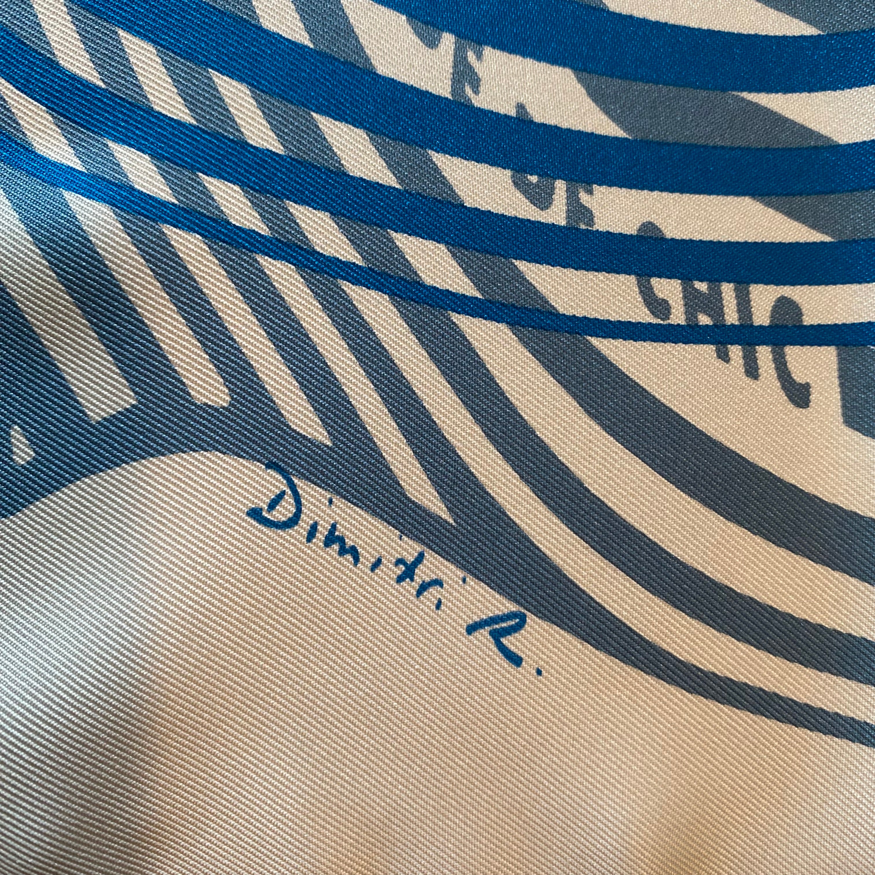 Hermès Onde de Chic Silk Scarf Quite Rare