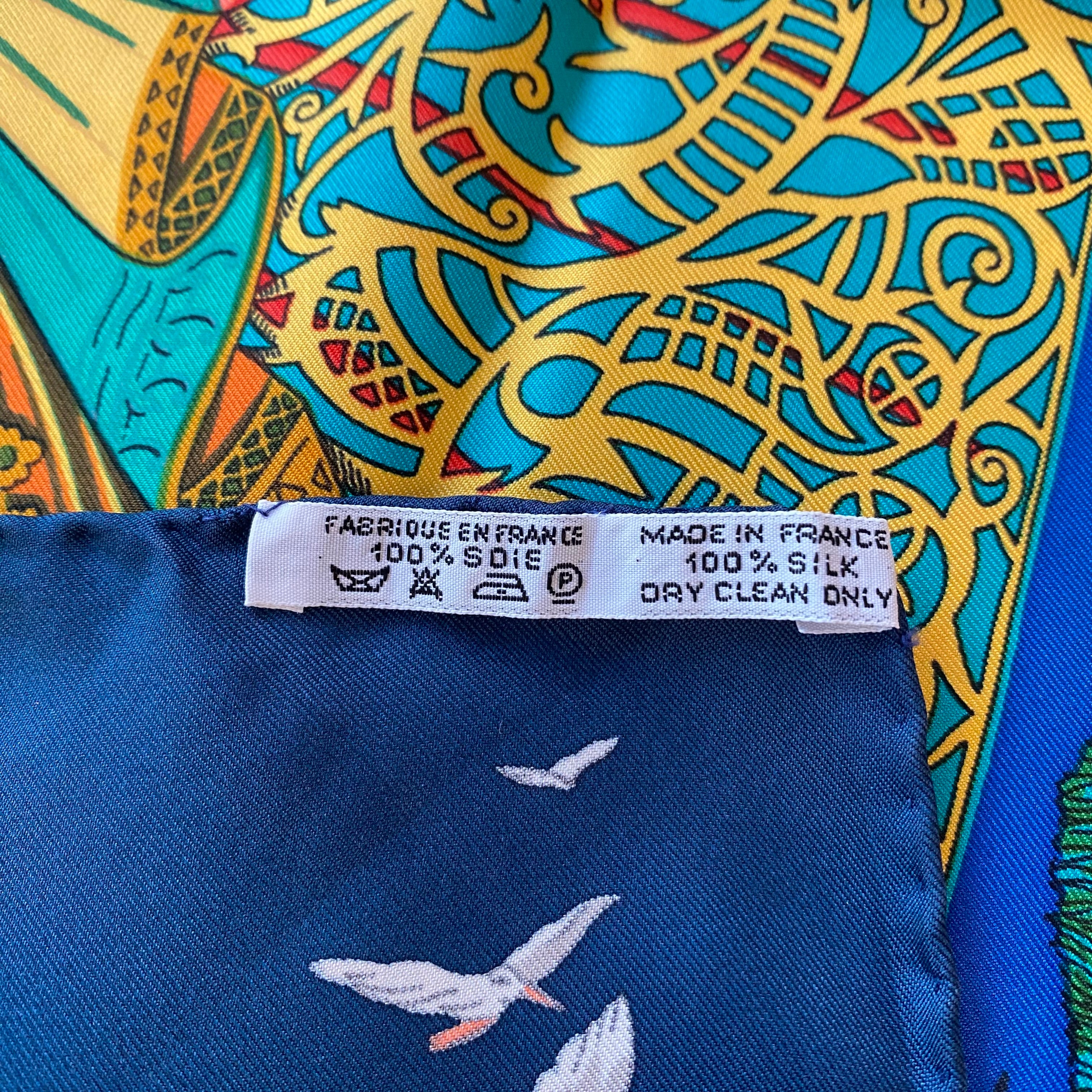 Hermès L’atlantide Silk Scarf