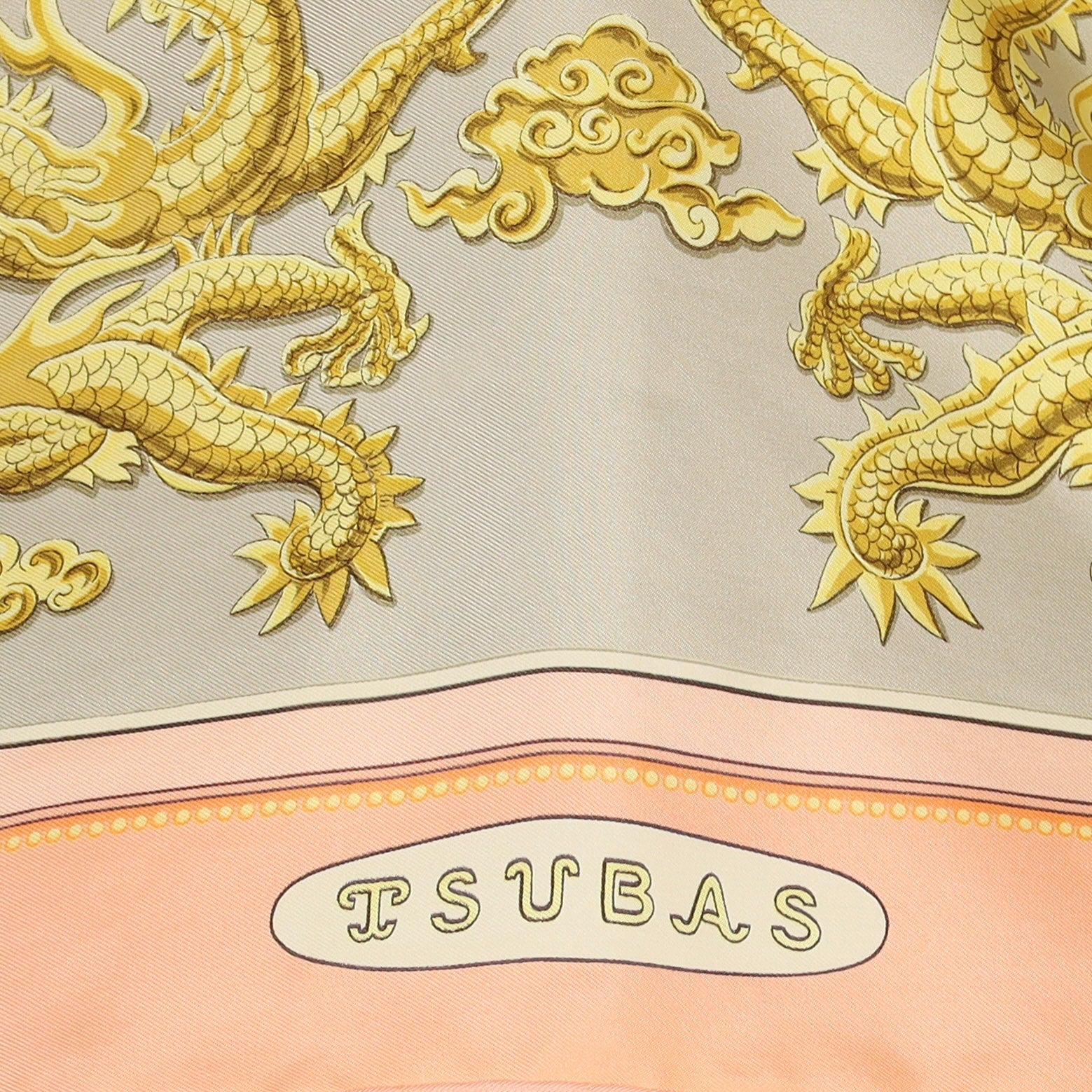 Hermés Tsubas Silk Scarf