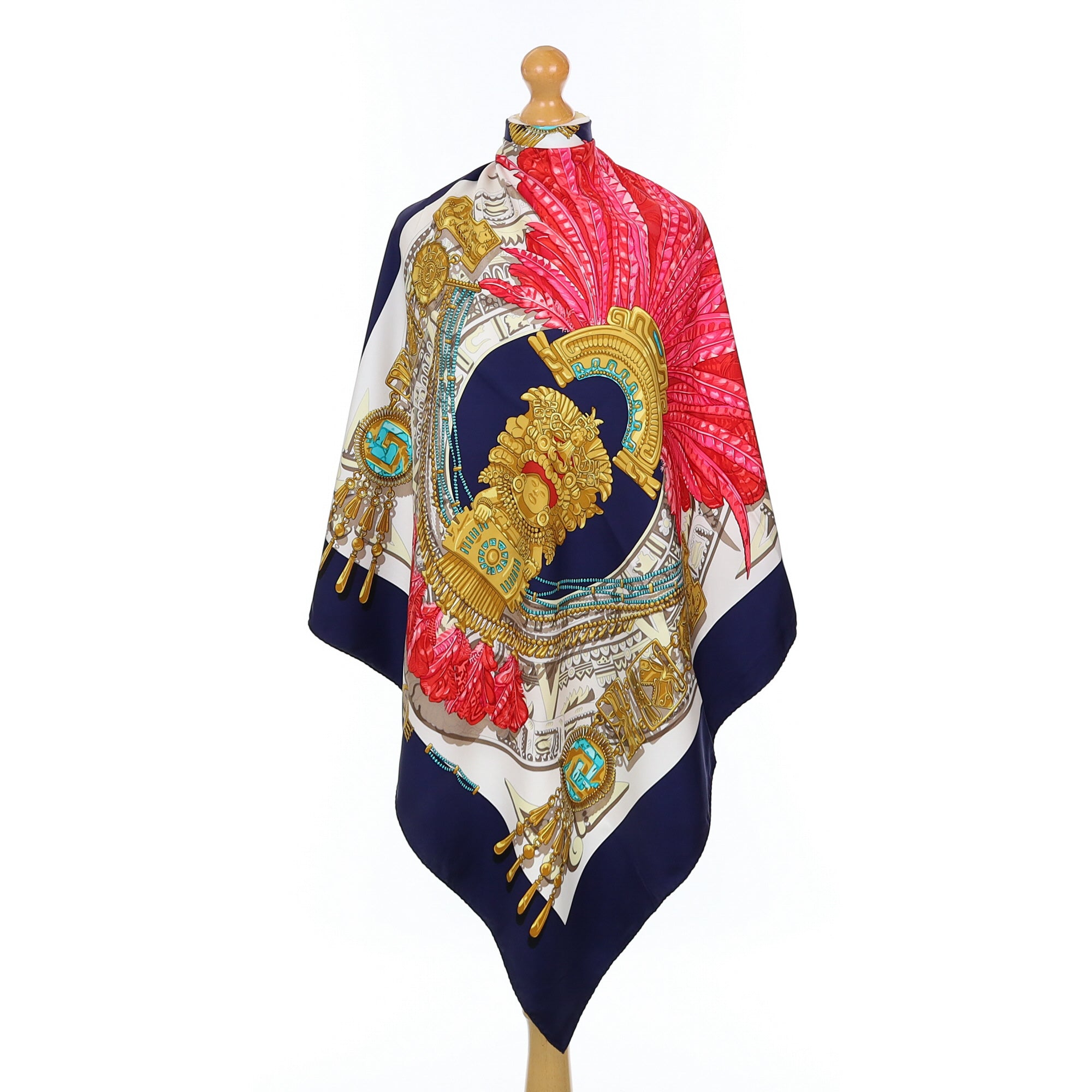 Hermès Mexique Silk Scarf Quite Rare