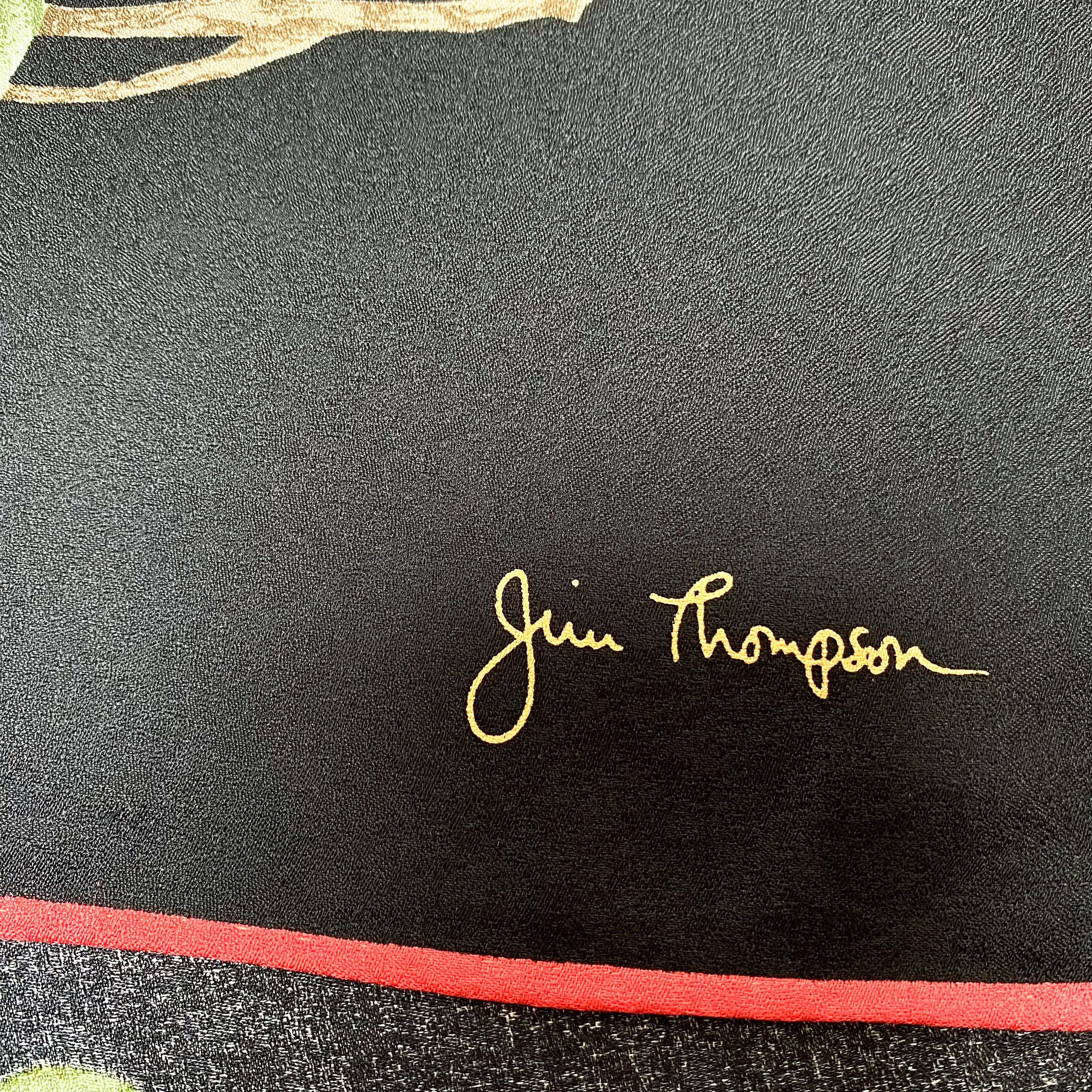 Striking Jim Thompson Thai Silk Scarf