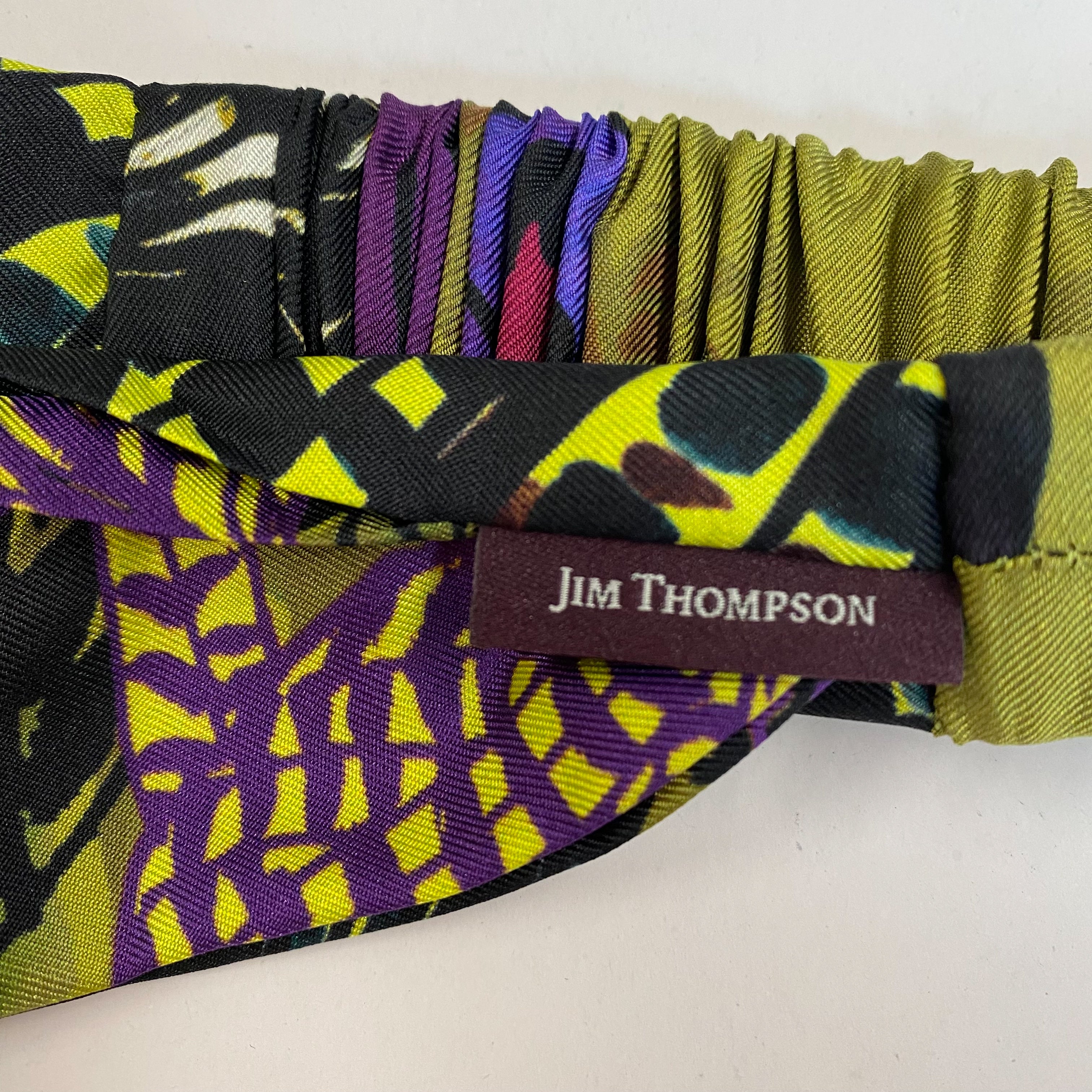 Brand New Jim Thompson Silk Scarf Headband