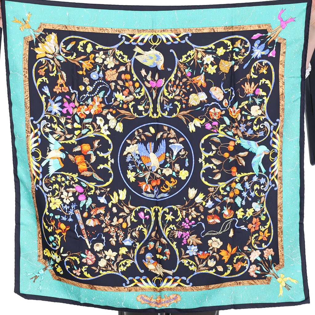 Hermés Pierres D'orient Et D'occident Silk Scarf