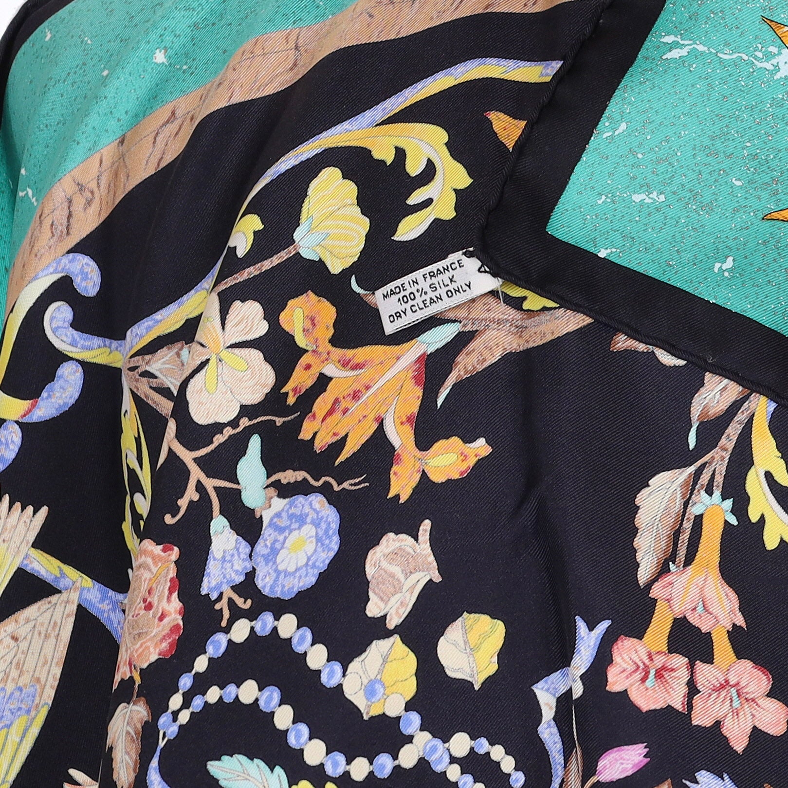 Hermés Pierres D'orient Et D'occident Silk Scarf