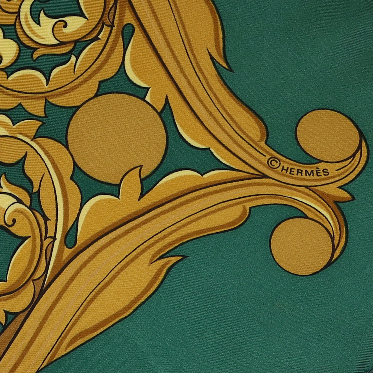 Hermès Animaux Solaires Silk Scarf