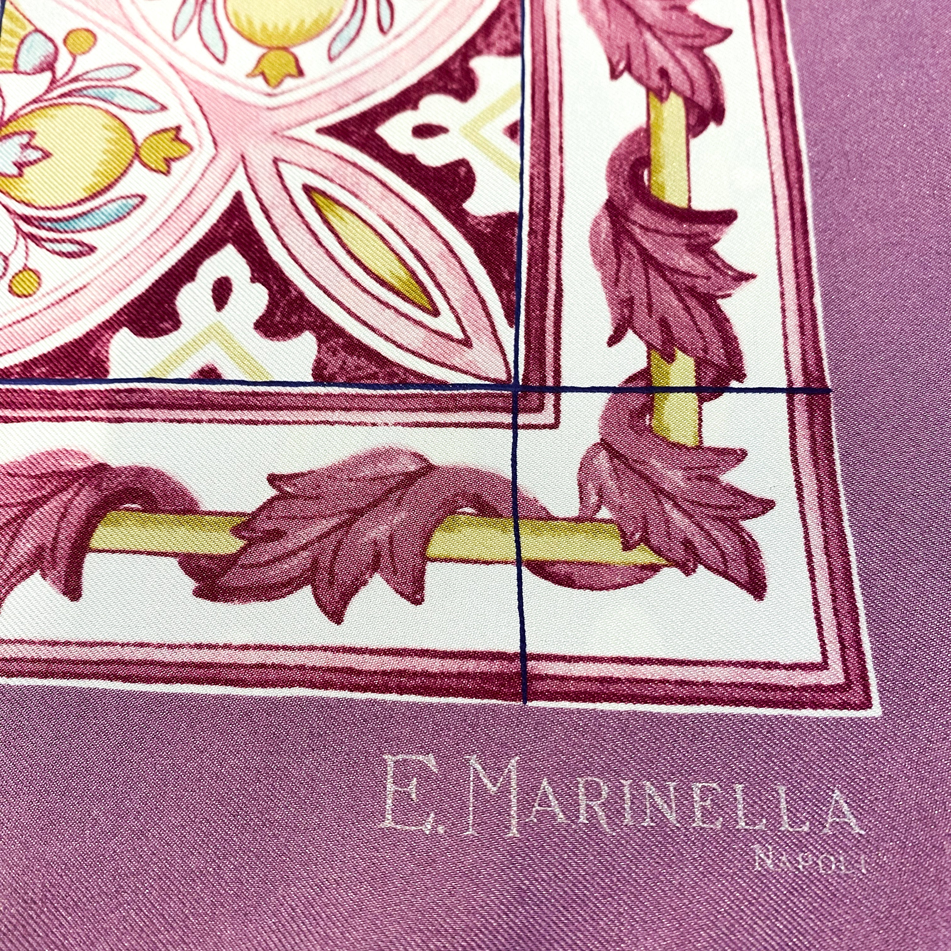 Brand New Boxed E.Marinella Silk Scarf