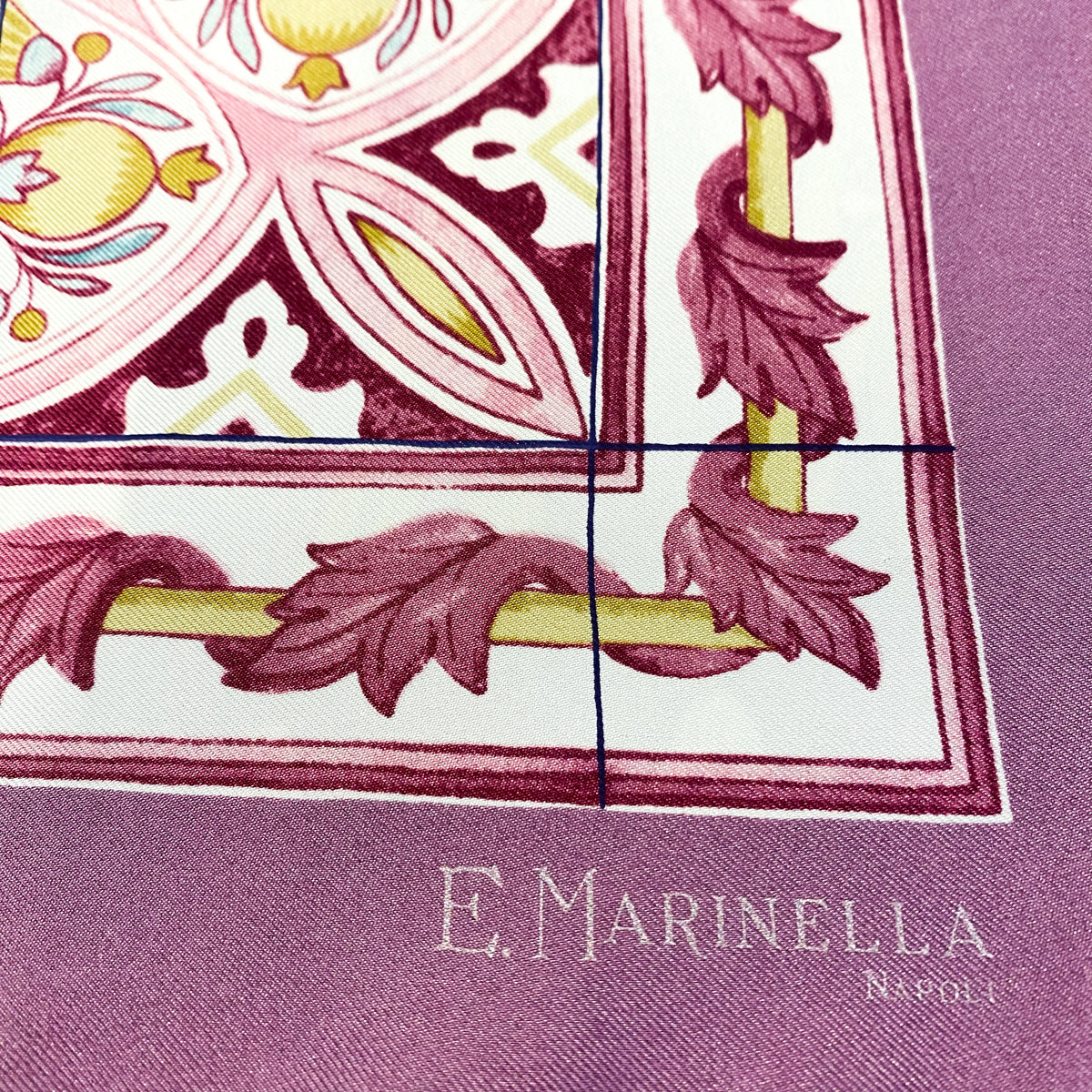 Brand New Boxed E.Marinella Silk Scarf