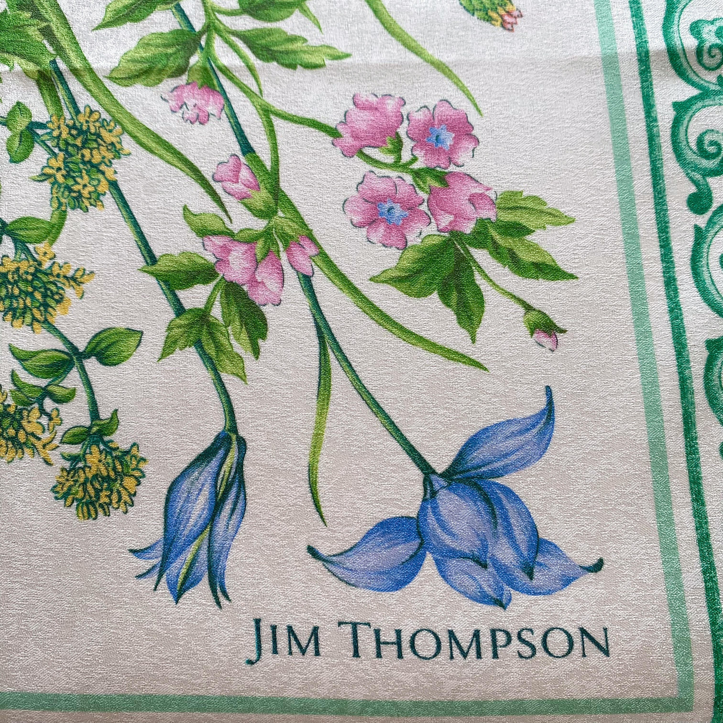 Brand New Jim Thompson Silk Scarf